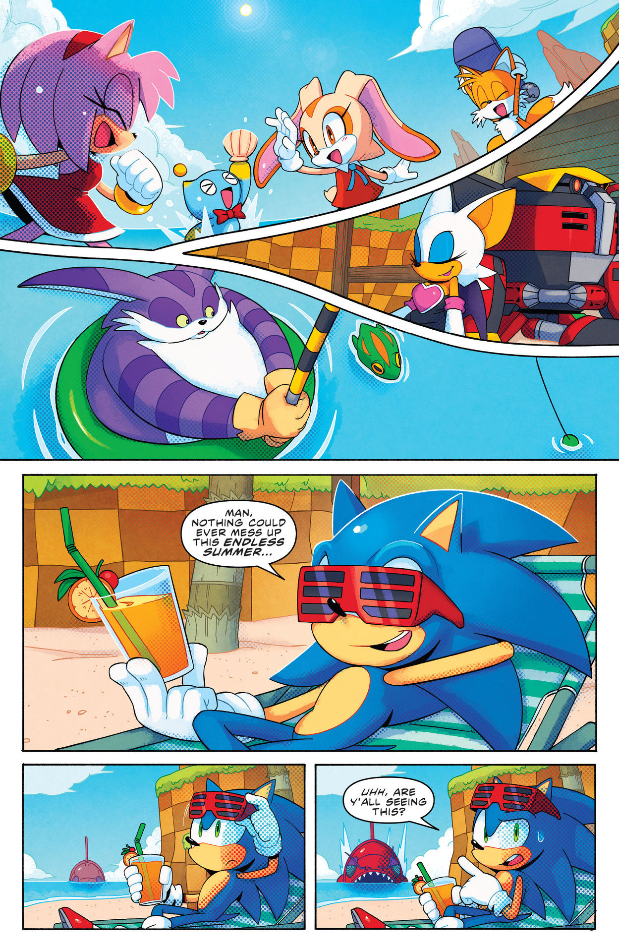 Read online Sonic the Hedgehog: Winter Jam comic -  Issue # Full - 6