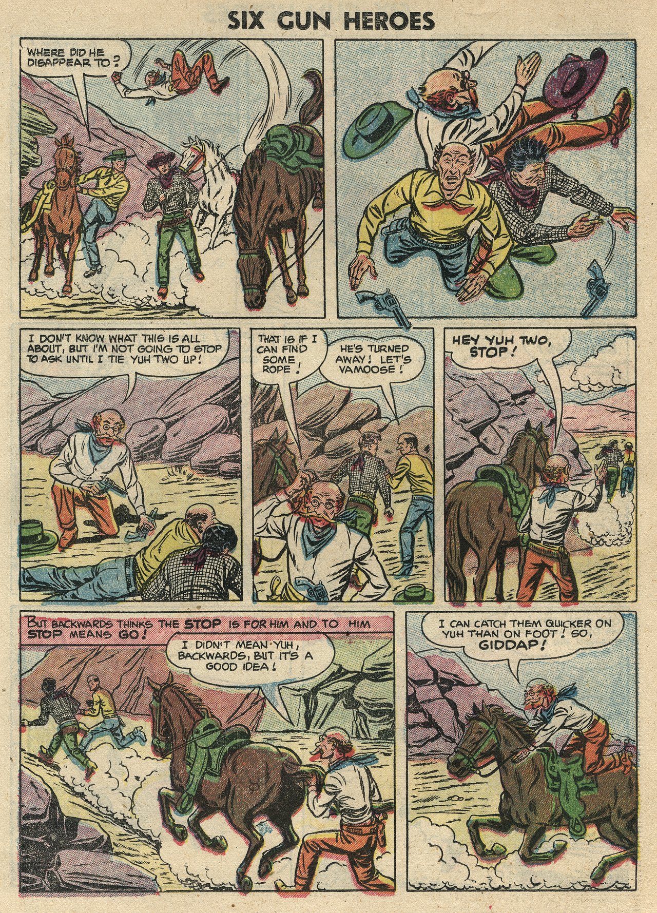 Read online Six-Gun Heroes comic -  Issue #36 - 19