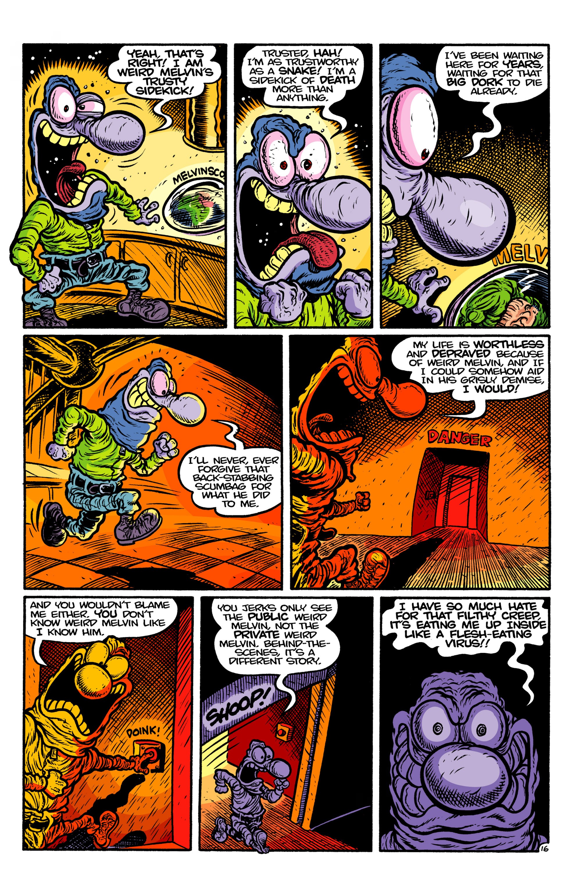 Read online Weird Melvin comic -  Issue #3 - 18