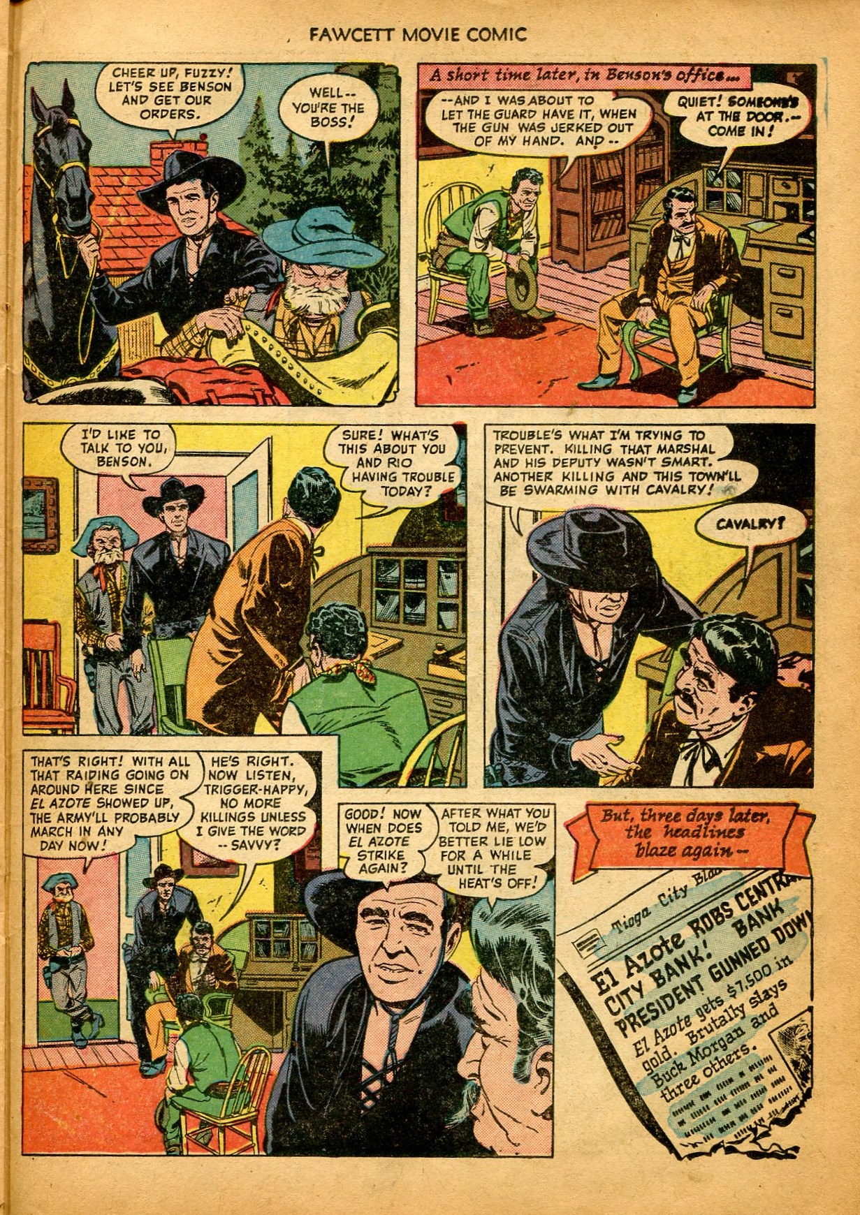 Read online Fawcett Movie Comic comic -  Issue #8 - 23