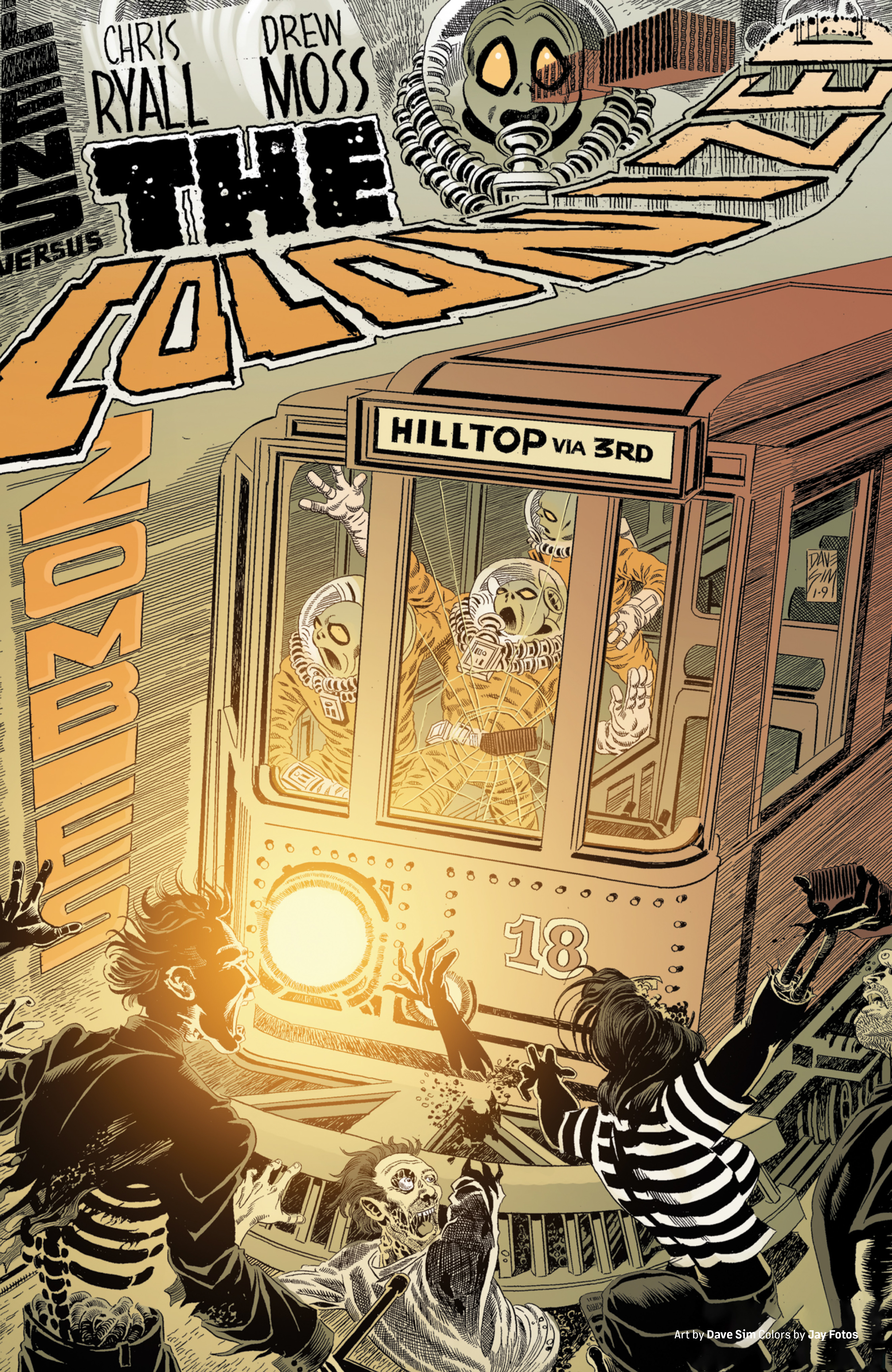 Read online The Colonized: Zombies vs. Aliens comic -  Issue # TPB - 98
