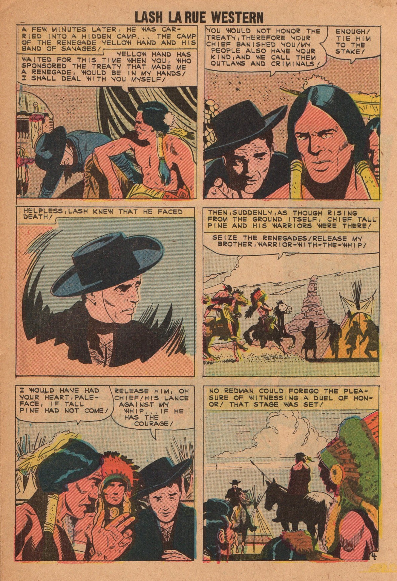 Read online Lash Larue Western (1949) comic -  Issue #83 - 32