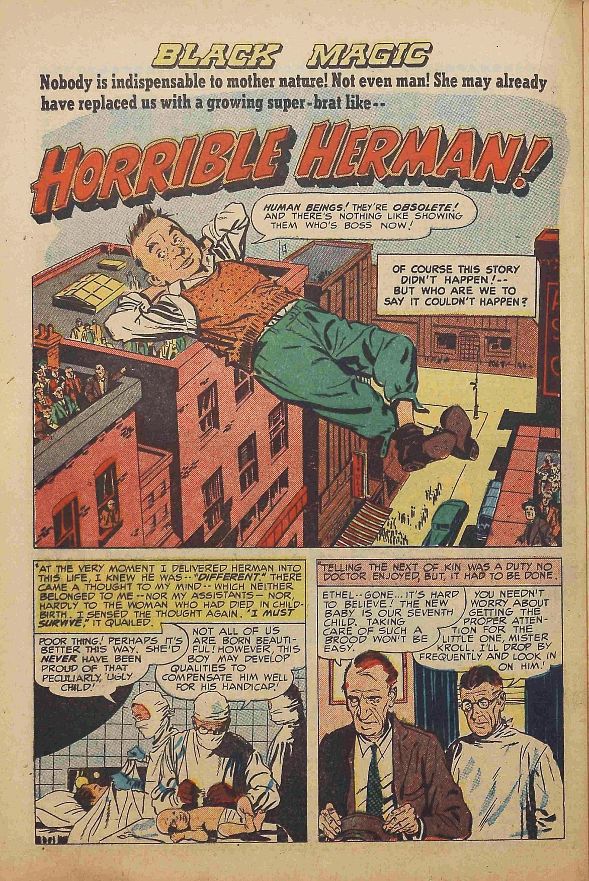 Read online Black Magic (1950) comic -  Issue #22 - 28