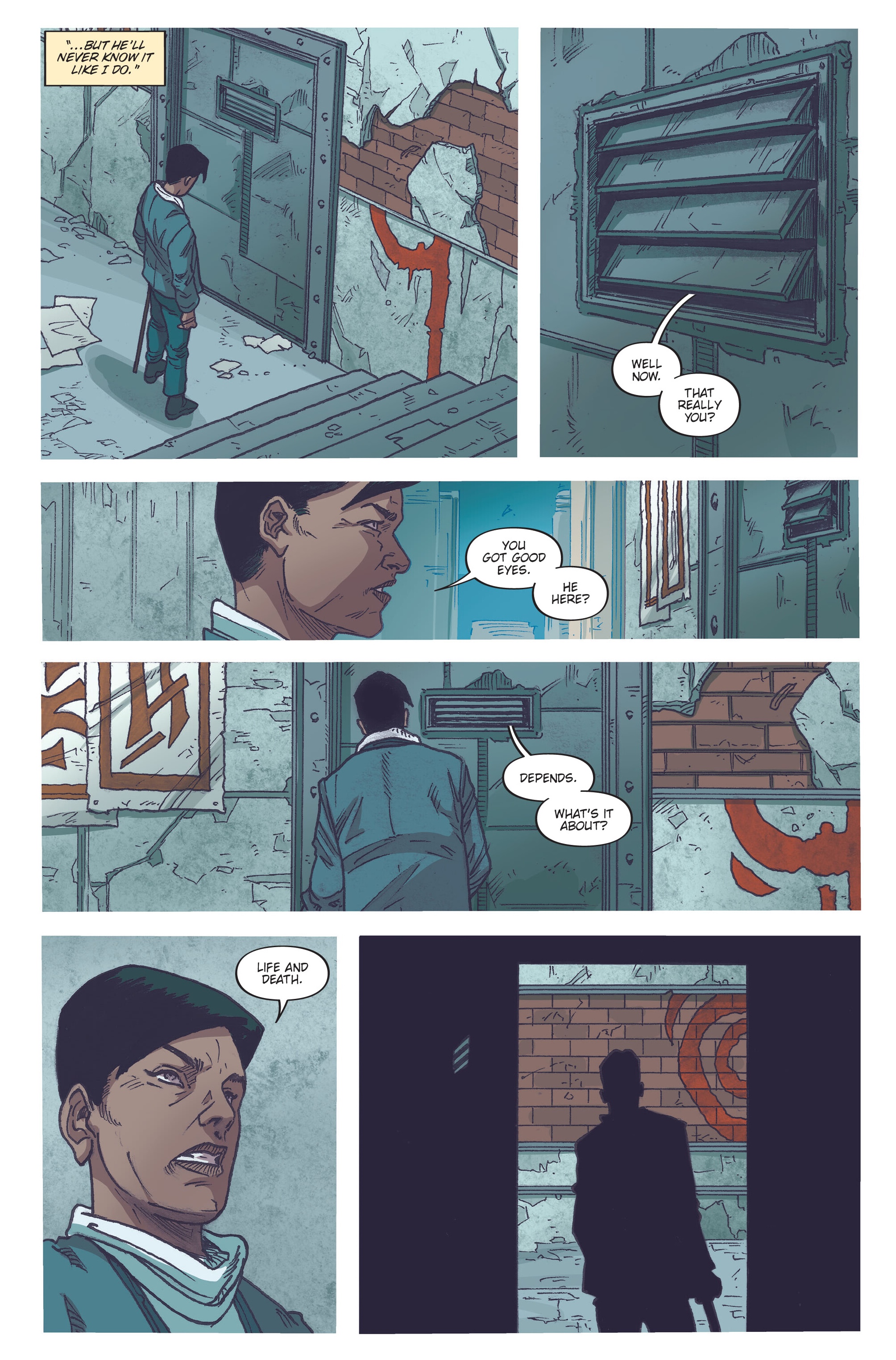 Read online Blade Runner 2039 comic -  Issue #9 - 27