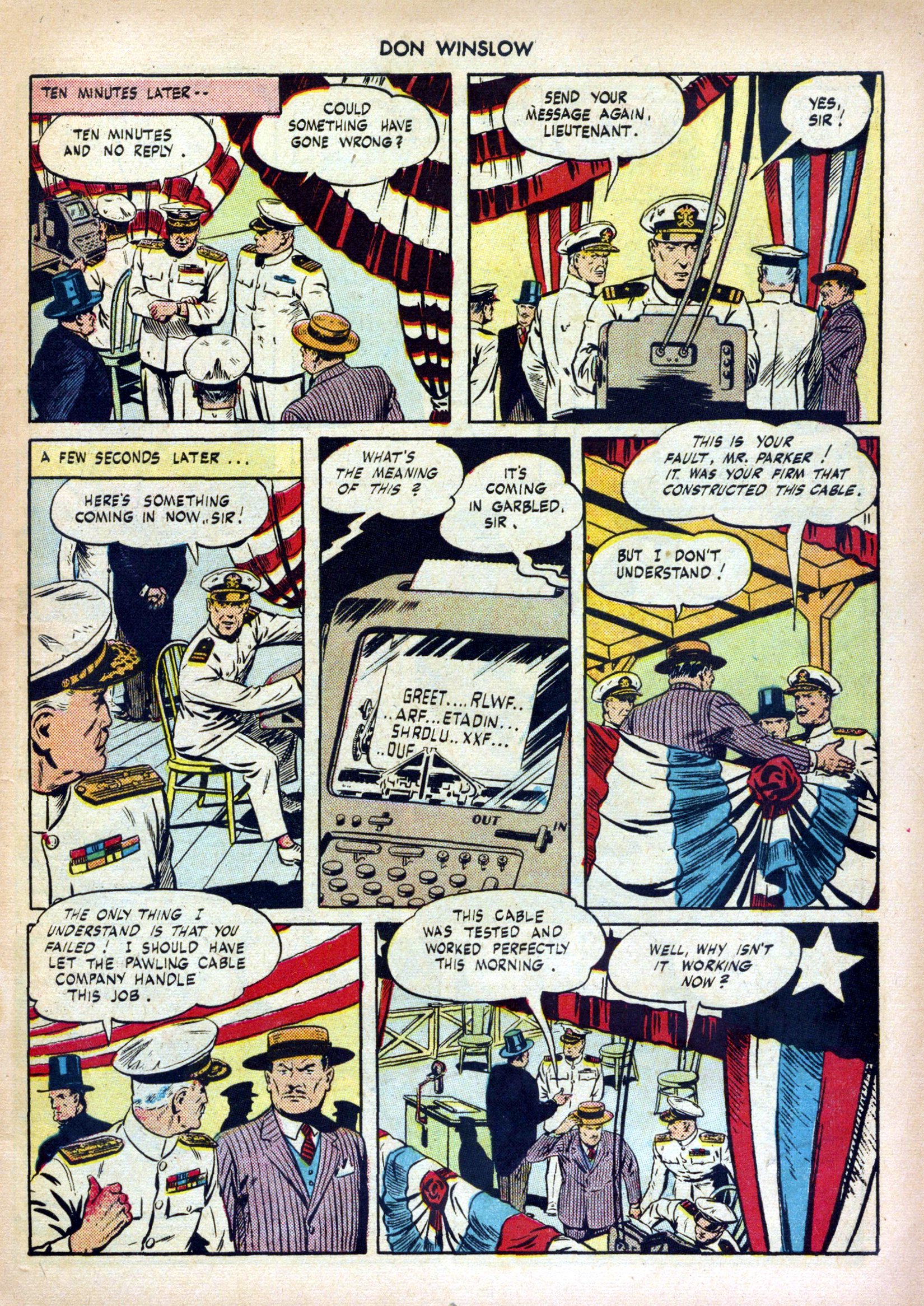 Read online Don Winslow of the Navy comic -  Issue #39 - 5