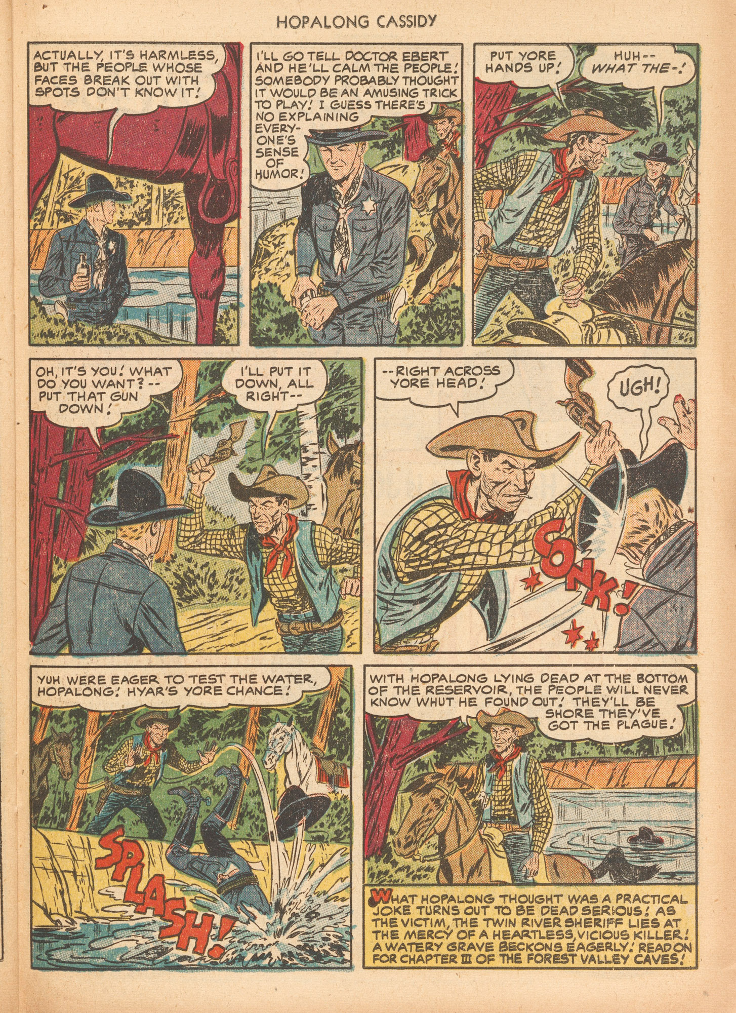 Read online Hopalong Cassidy comic -  Issue #58 - 23