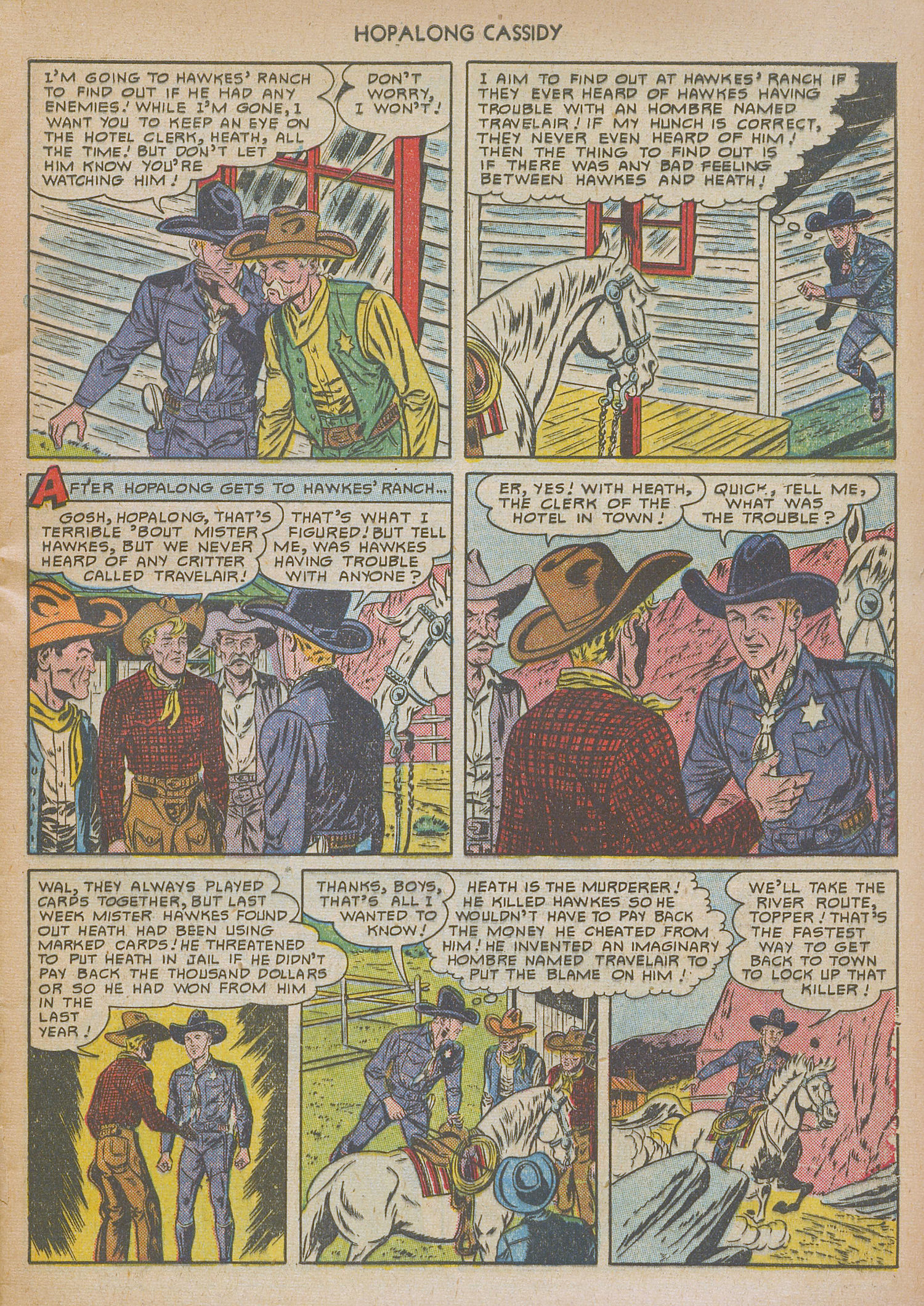 Read online Hopalong Cassidy comic -  Issue #51 - 9