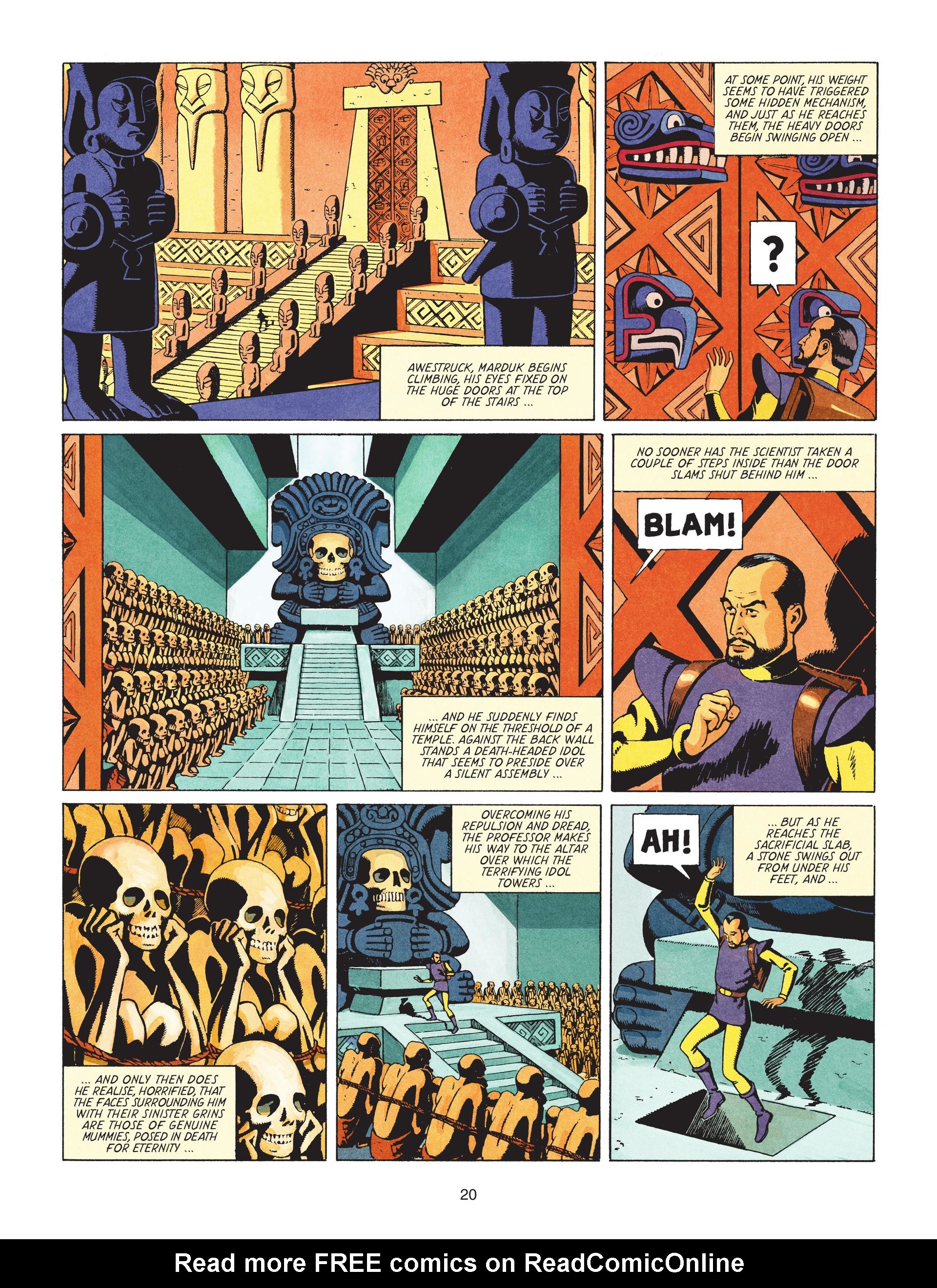 Read online Before Blake & Mortimer comic -  Issue #1 - 21