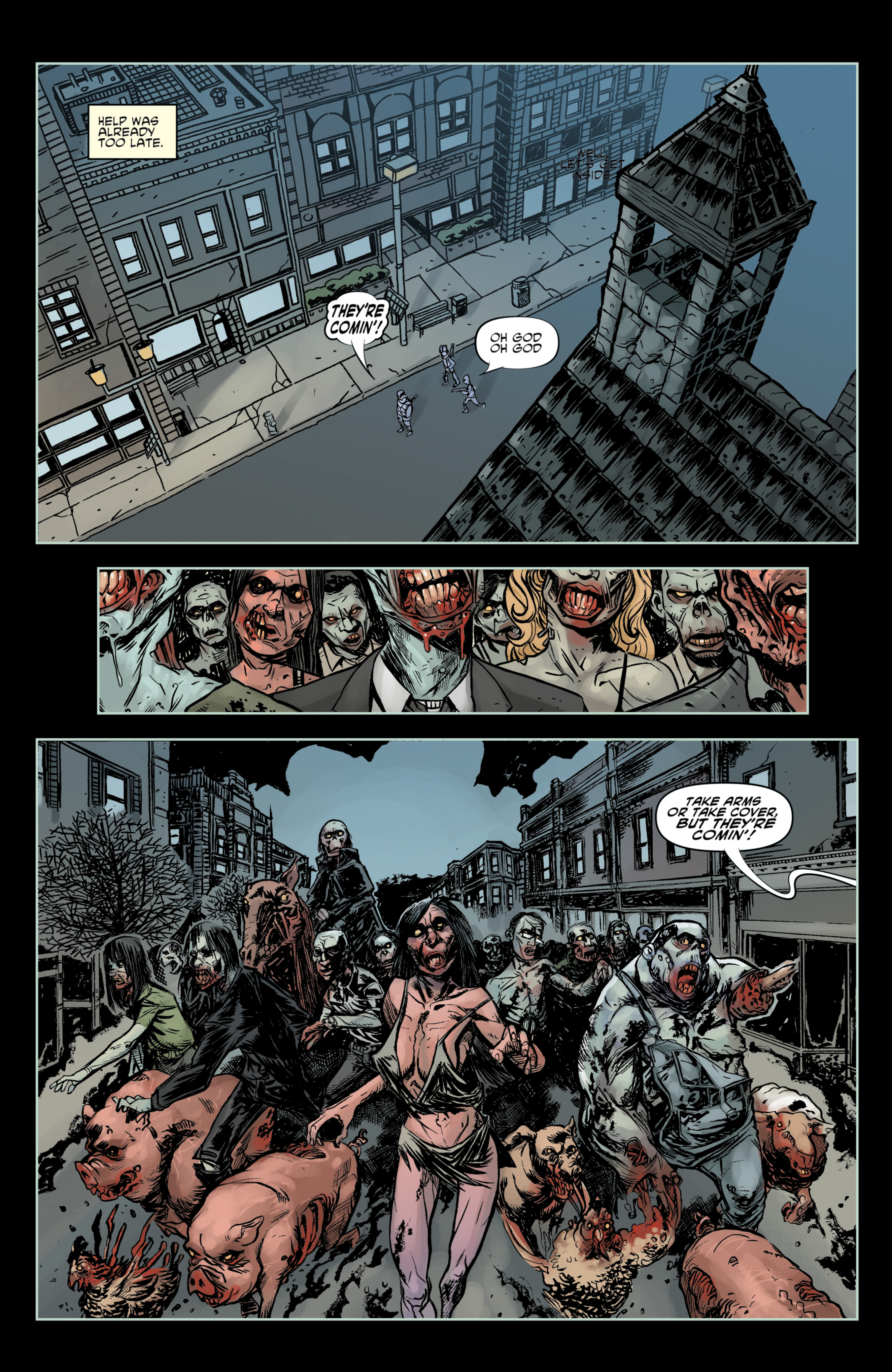 Read online The Colonized: Zombies vs. Aliens comic -  Issue # TPB - 43
