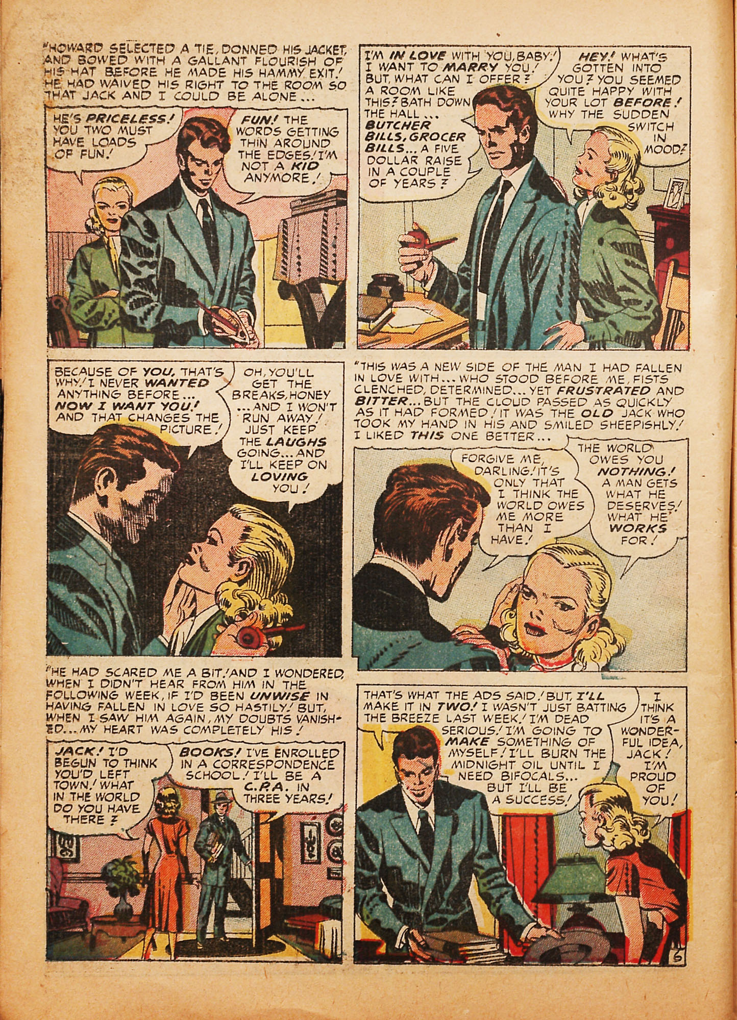 Read online Young Love (1949) comic -  Issue #21 - 8