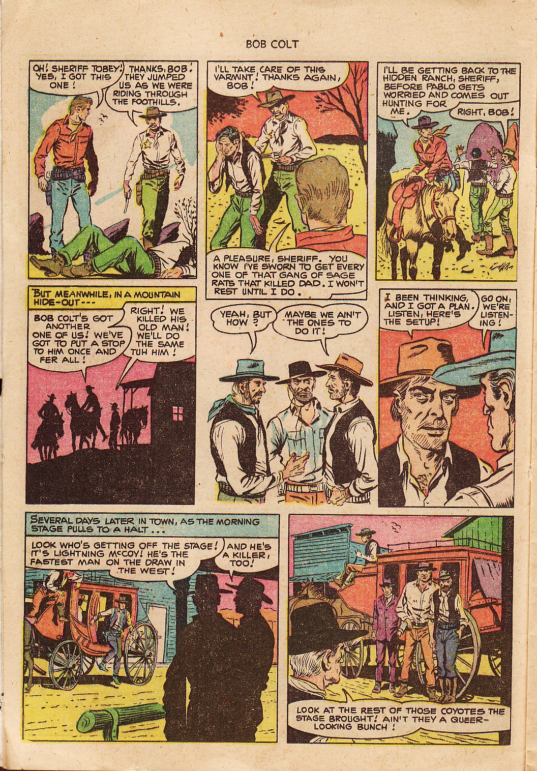 Read online Bob Colt Western comic -  Issue #7 - 6