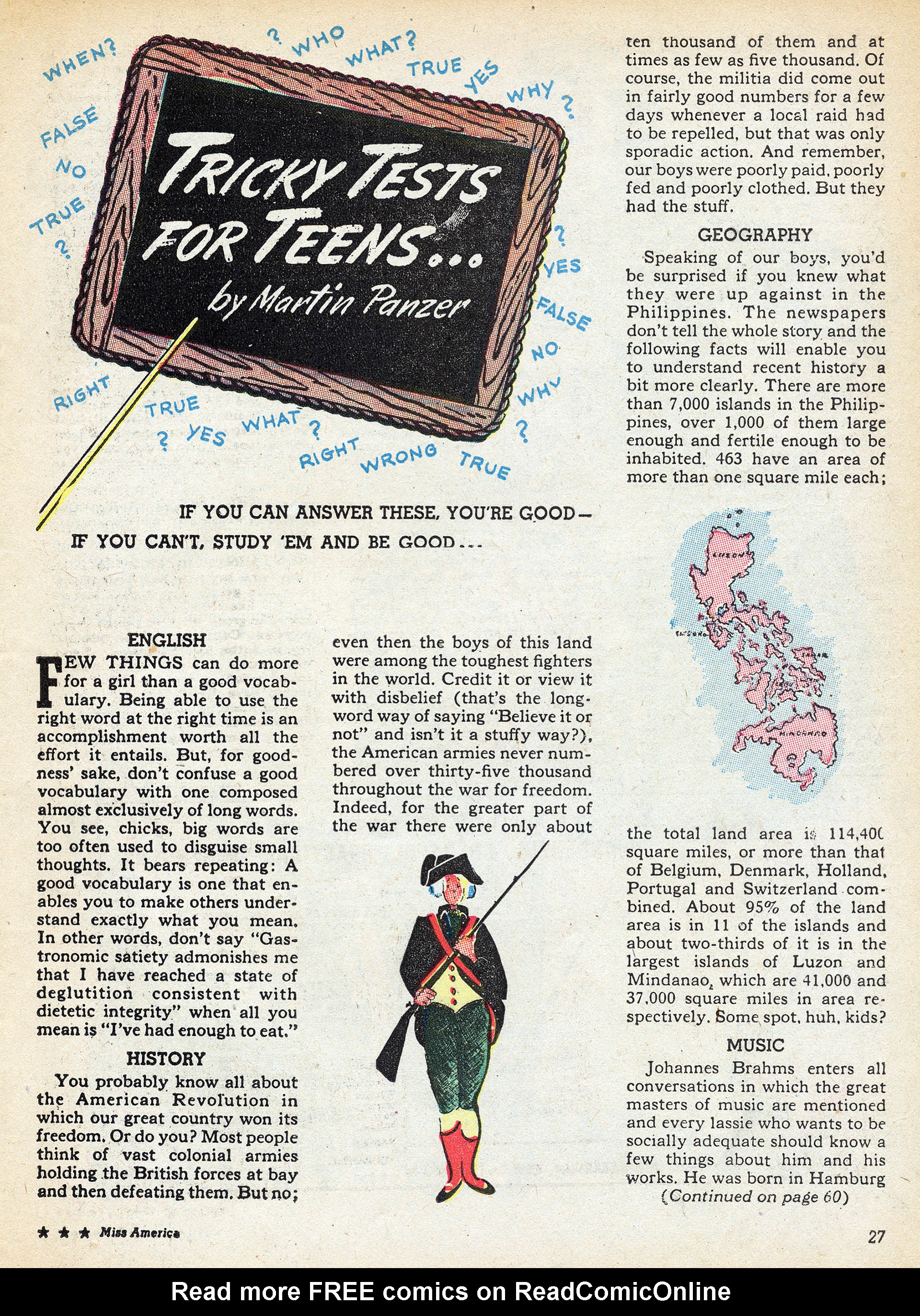 Read online Miss America Magazine comic -  Issue #7 - 22