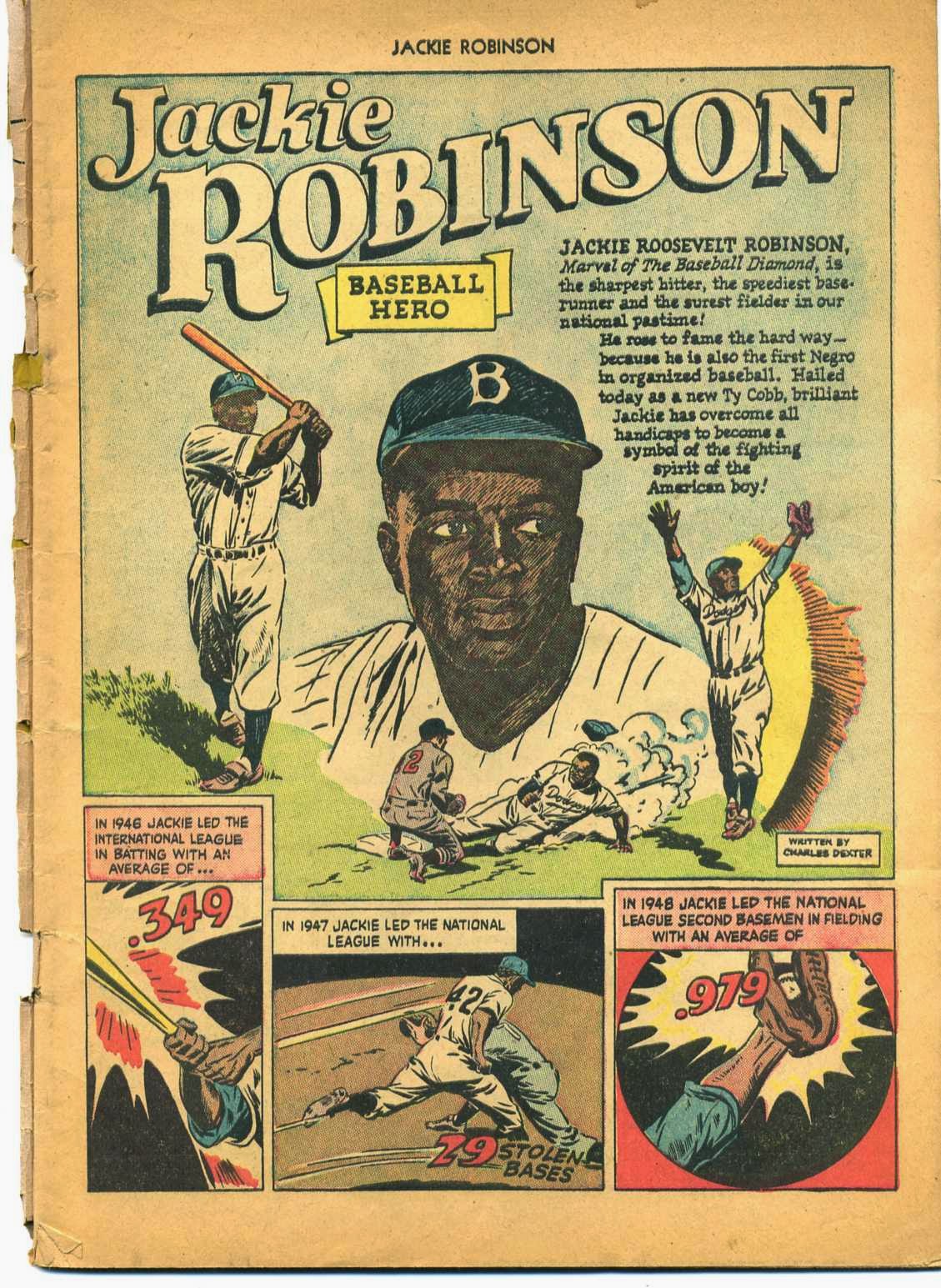 Read online Jackie Robinson comic -  Issue #1 - 4