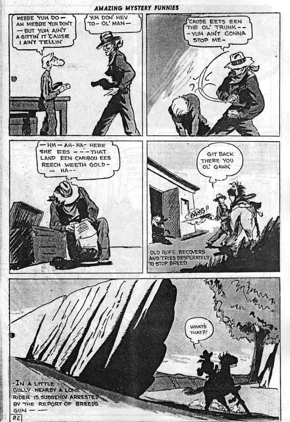 Read online Western Picture Stories comic -  Issue #3 - 3