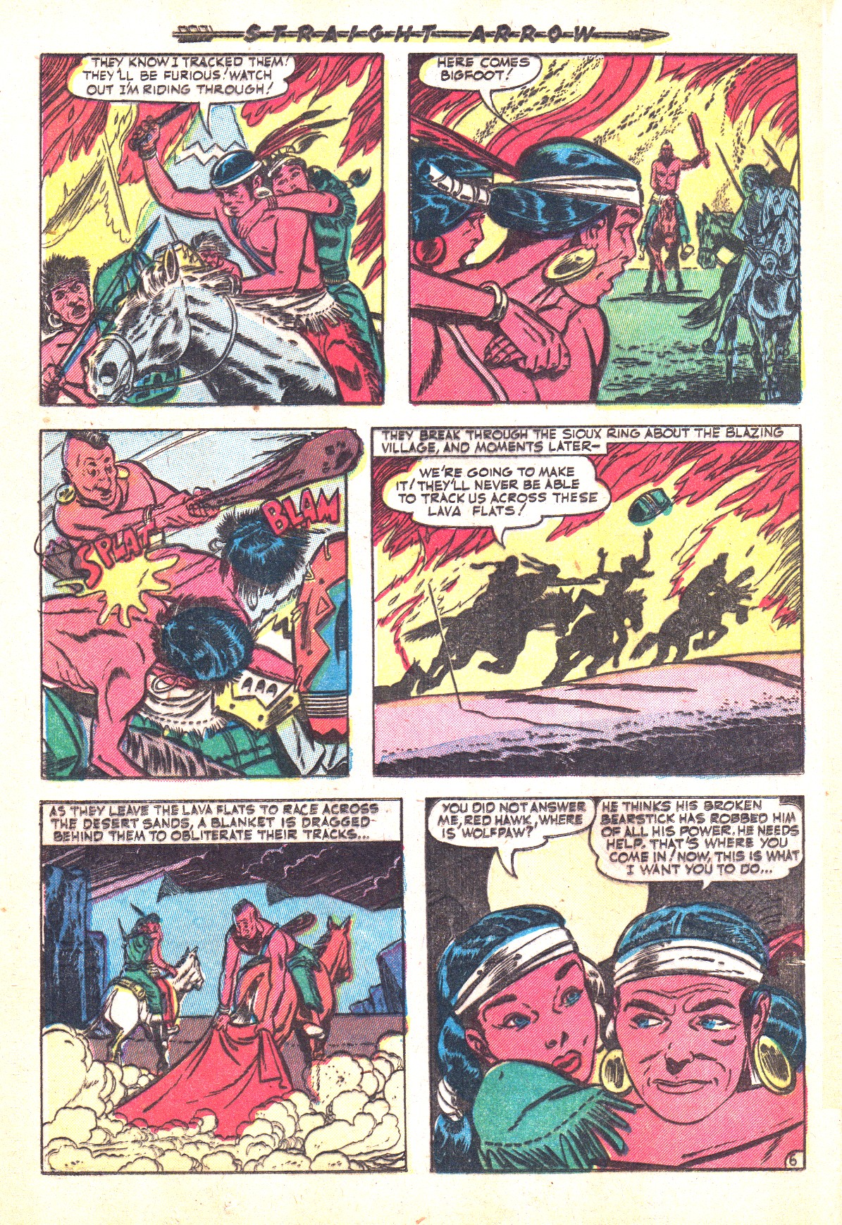 Read online Straight Arrow comic -  Issue #33 - 24