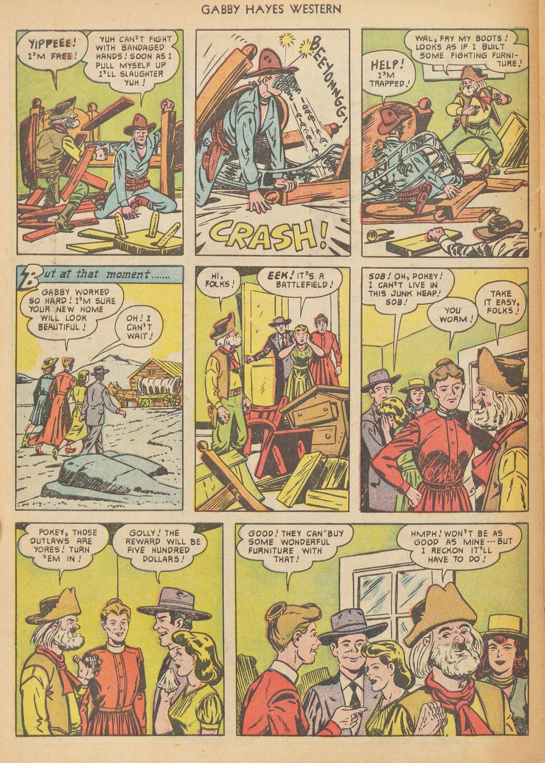 Read online Gabby Hayes Western comic -  Issue #31 - 32