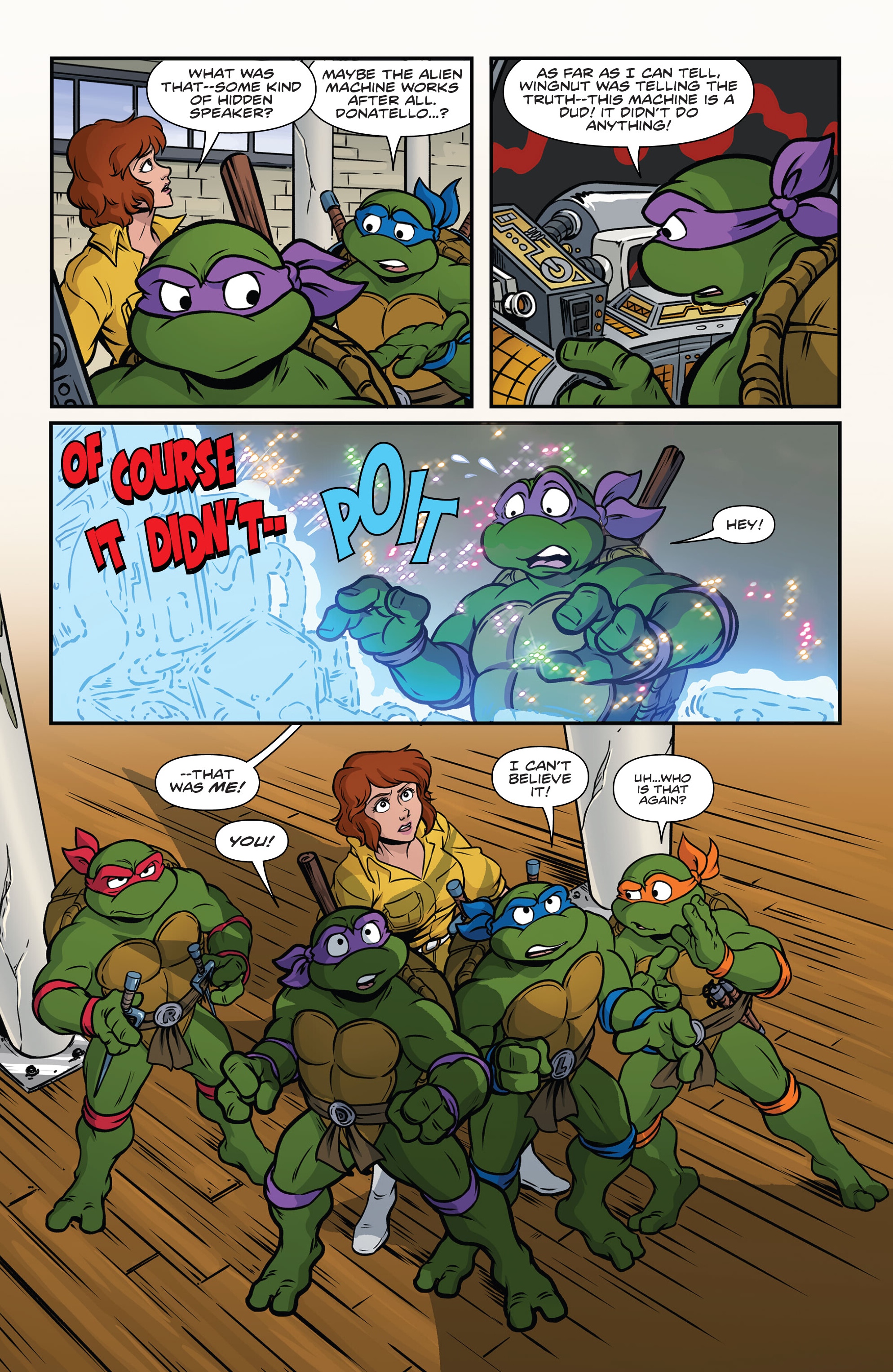 Read online Teenage Mutant Ninja Turtles: Saturday Morning Adventures Continued comic -  Issue #8 - 9