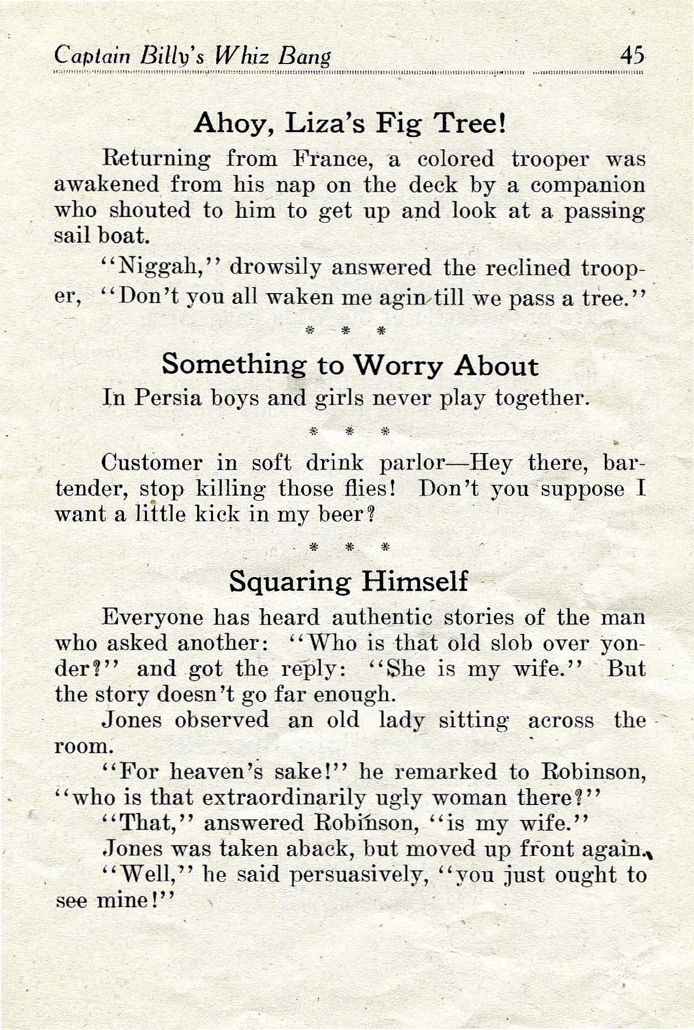 Read online Captain Billy's Whiz Bang comic -  Issue #18 - 47