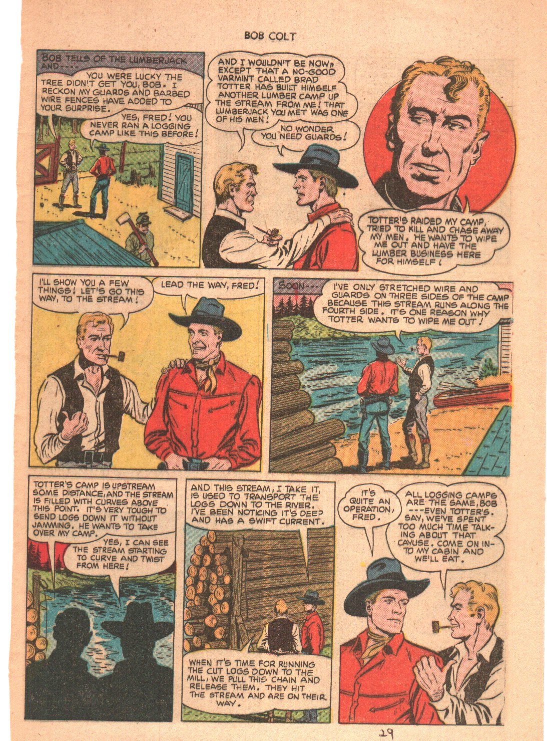 Read online Bob Colt Western comic -  Issue #4 - 29