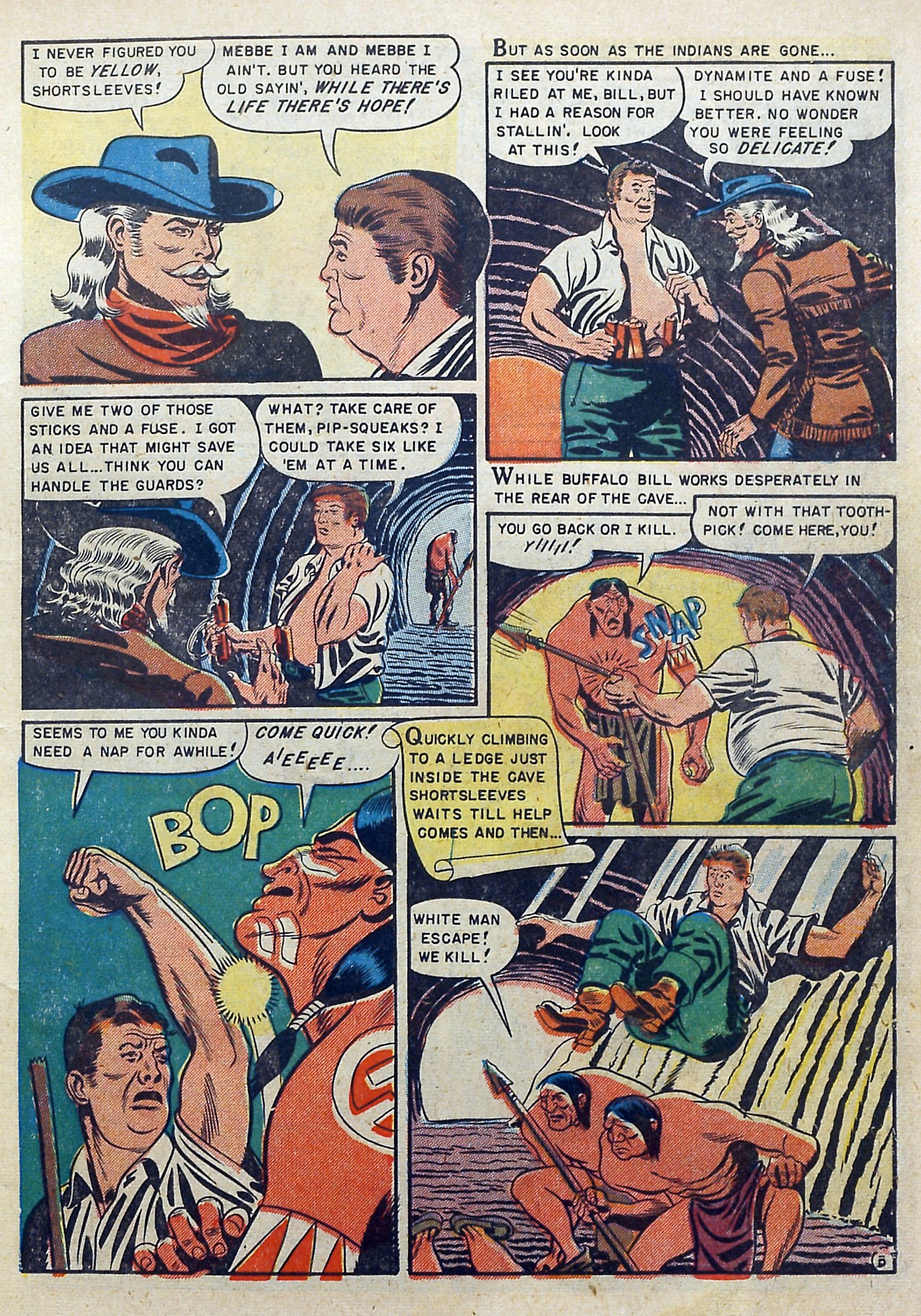 Read online Buffalo Bill comic -  Issue #6 - 7