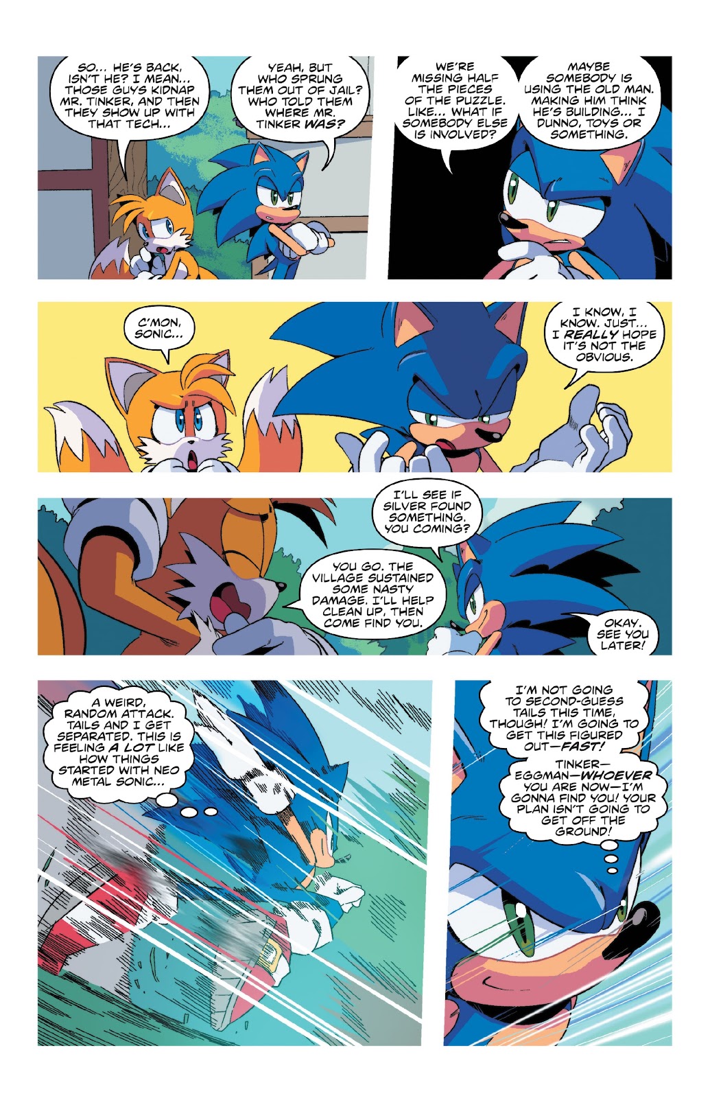 Sonic the Hedgehog: Sonic & Tails: Best Buds Forever issue TPB - Page 50