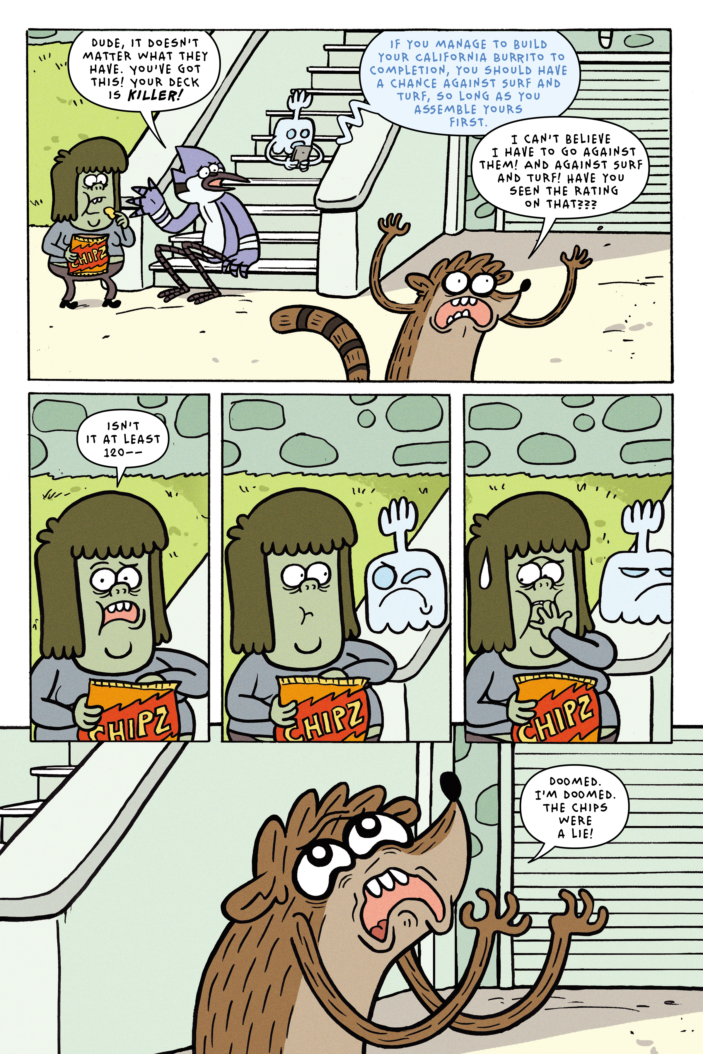 Read online Regular Show: The Meatening comic -  Issue # TPB - 109
