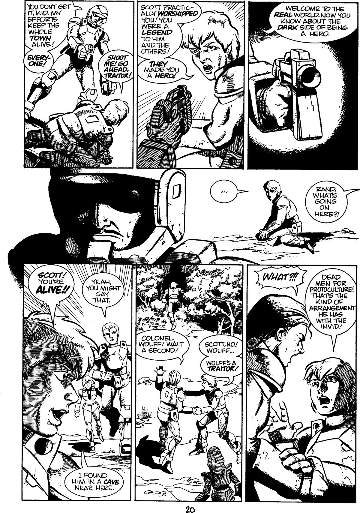 Read online Robotech: Invid War comic -  Issue #14 - 26