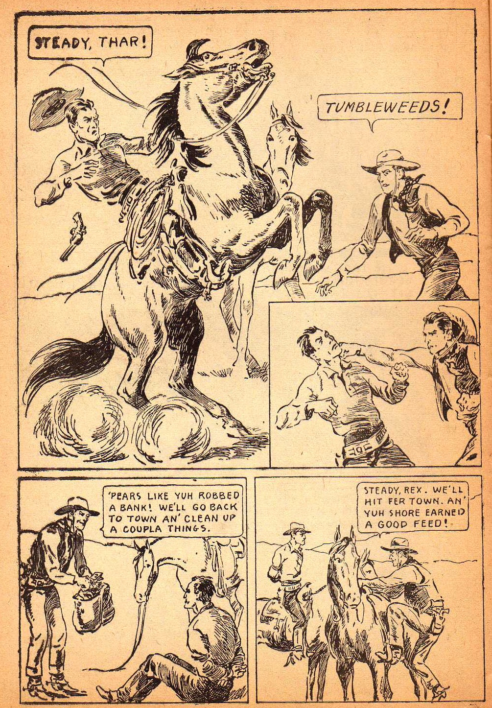 Read online Western Picture Stories comic -  Issue #4 - 26