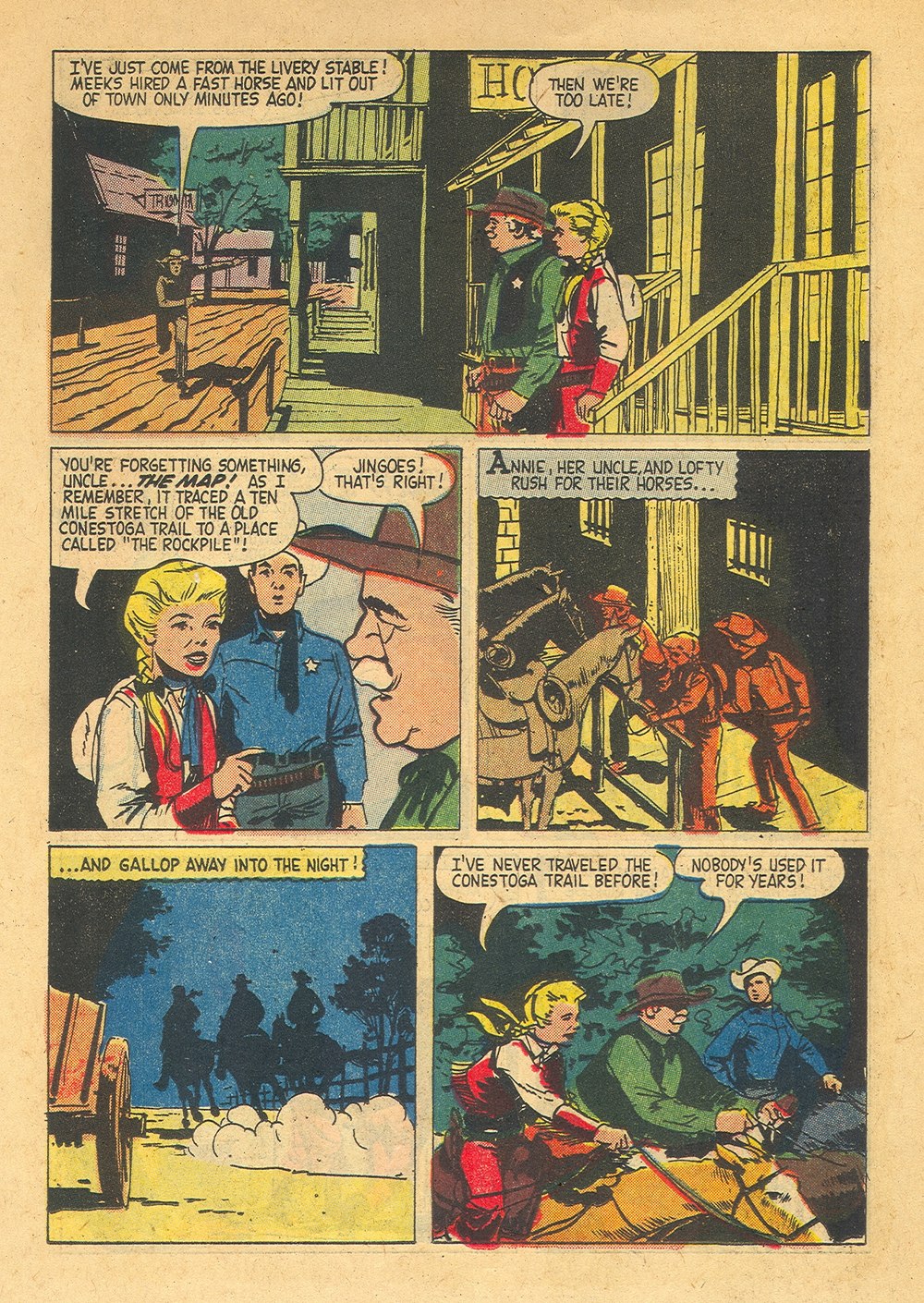 Read online Annie Oakley & Tagg comic -  Issue #14 - 14