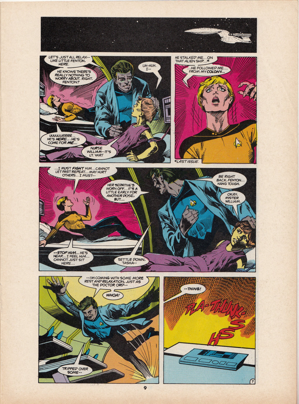 Read online Star Trek The Next Generation (1990) comic -  Issue #5 - 9