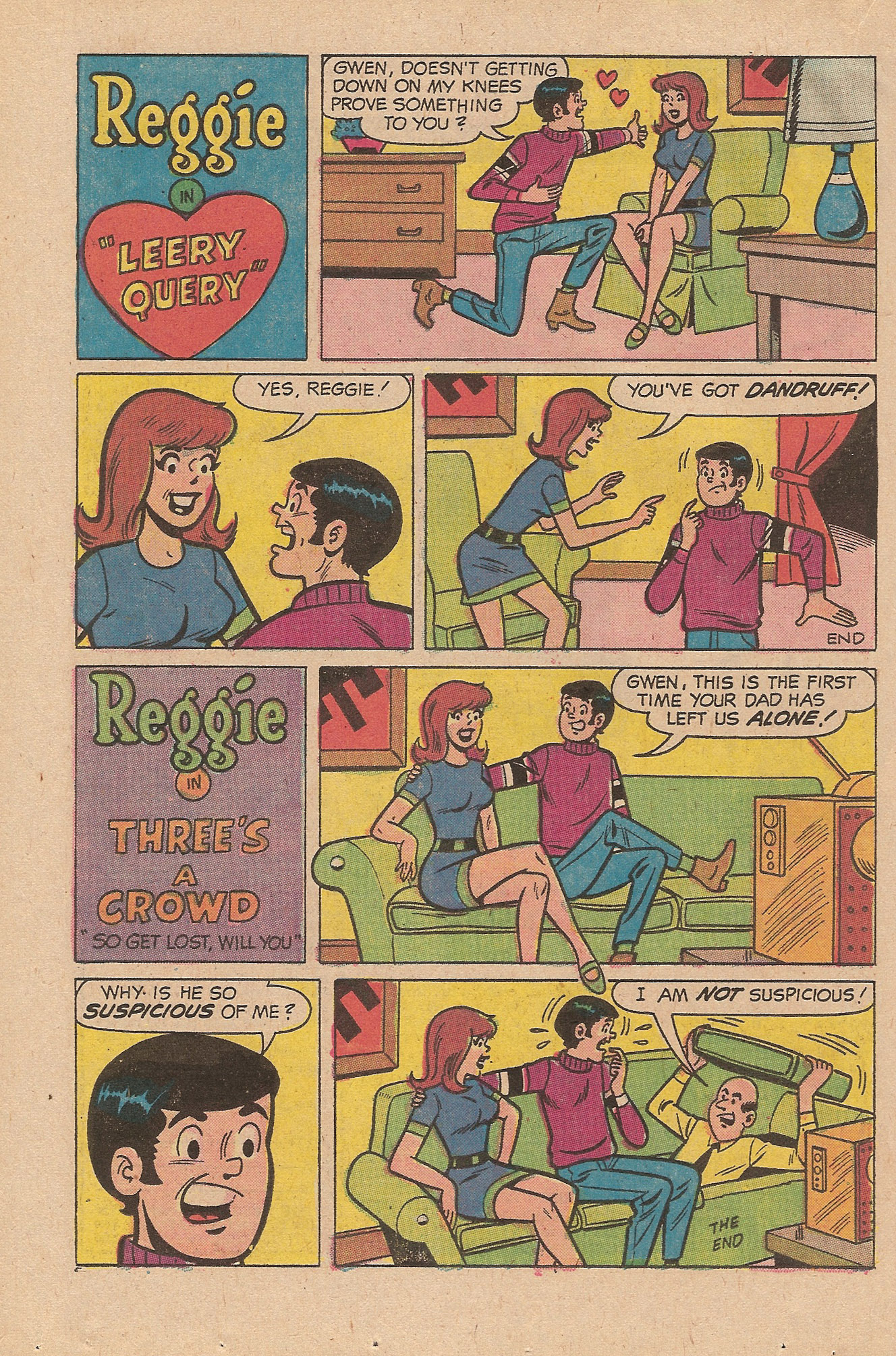 Read online Reggie's Wise Guy Jokes comic -  Issue #25 - 38