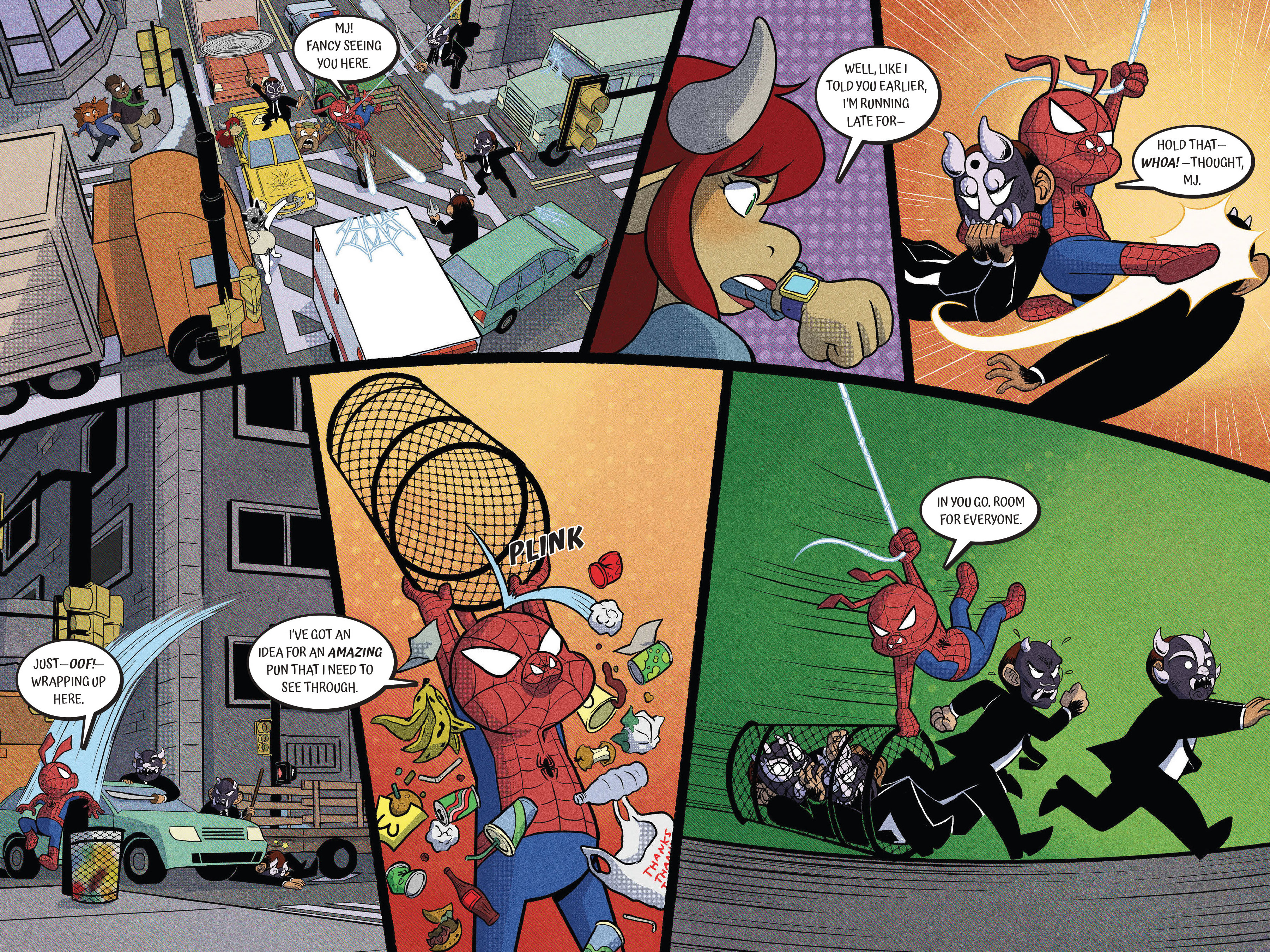 Read online Spider-Ham: Hollywood May-Ham comic -  Issue # TPB - 11