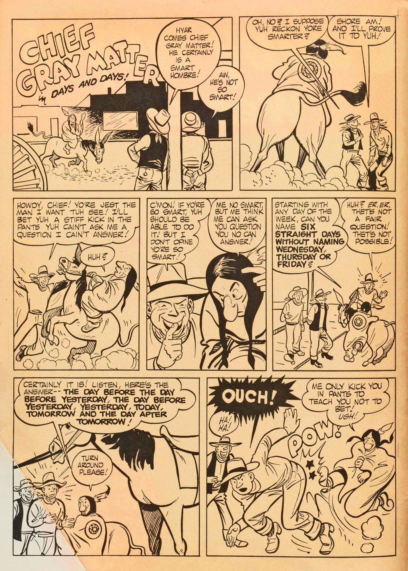 Read online Gabby Hayes Western comic -  Issue #11 - 2