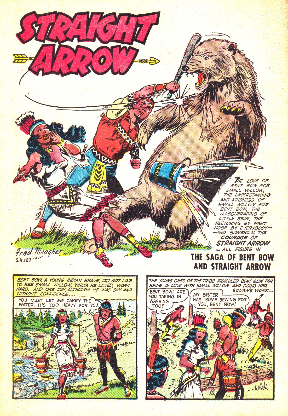 Read online Straight Arrow comic -  Issue #38 - 10