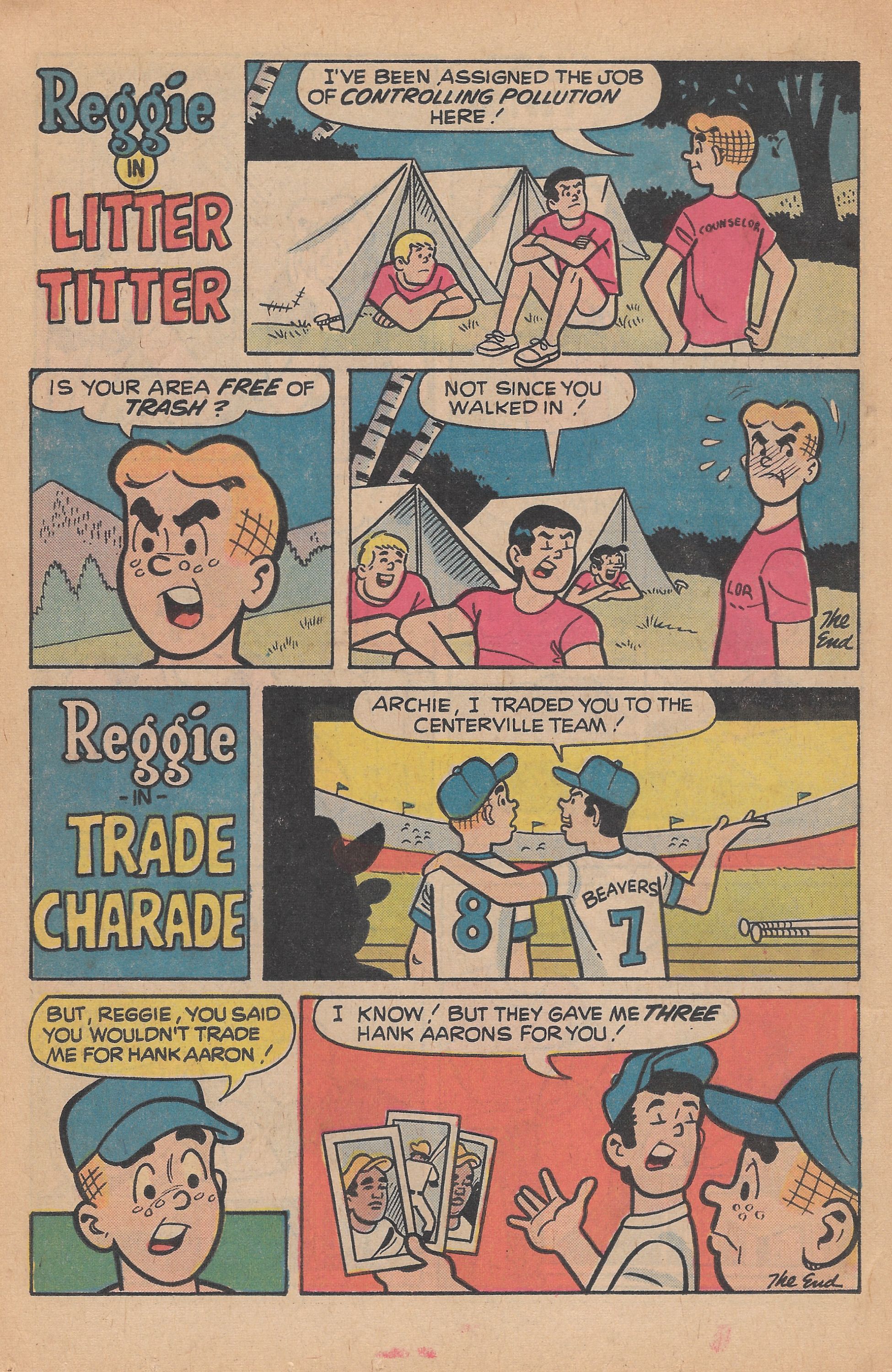Read online Reggie's Wise Guy Jokes comic -  Issue #43 - 14
