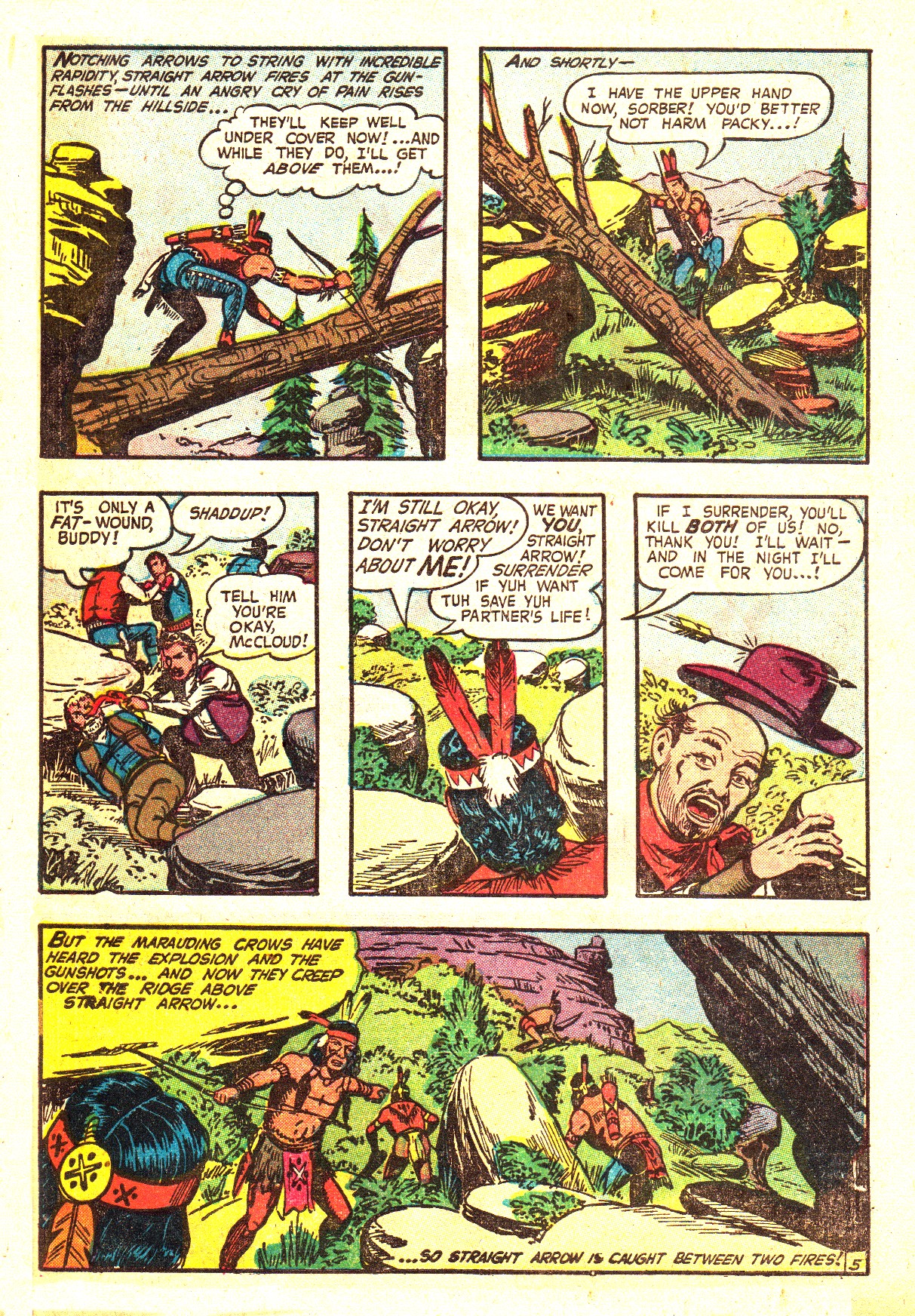 Read online Straight Arrow comic -  Issue #43 - 31