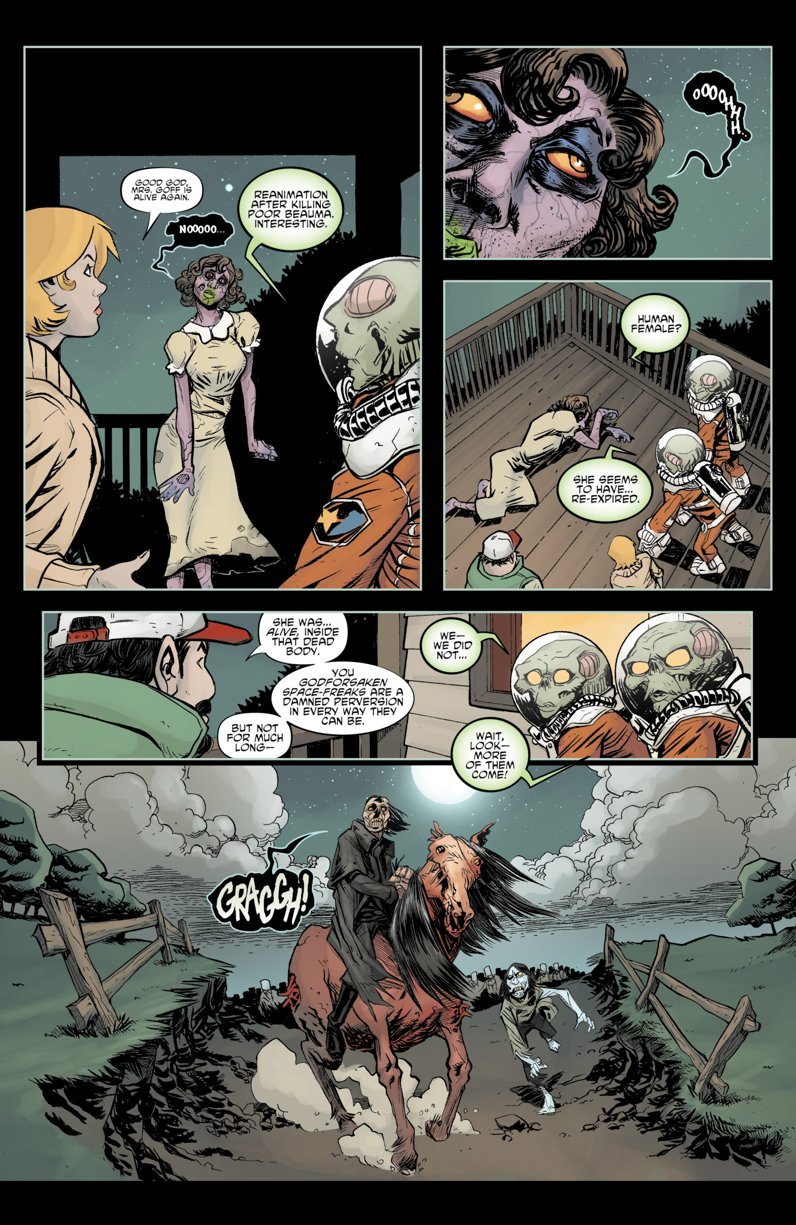 Read online The Colonized: Zombies vs. Aliens comic -  Issue # TPB - 46