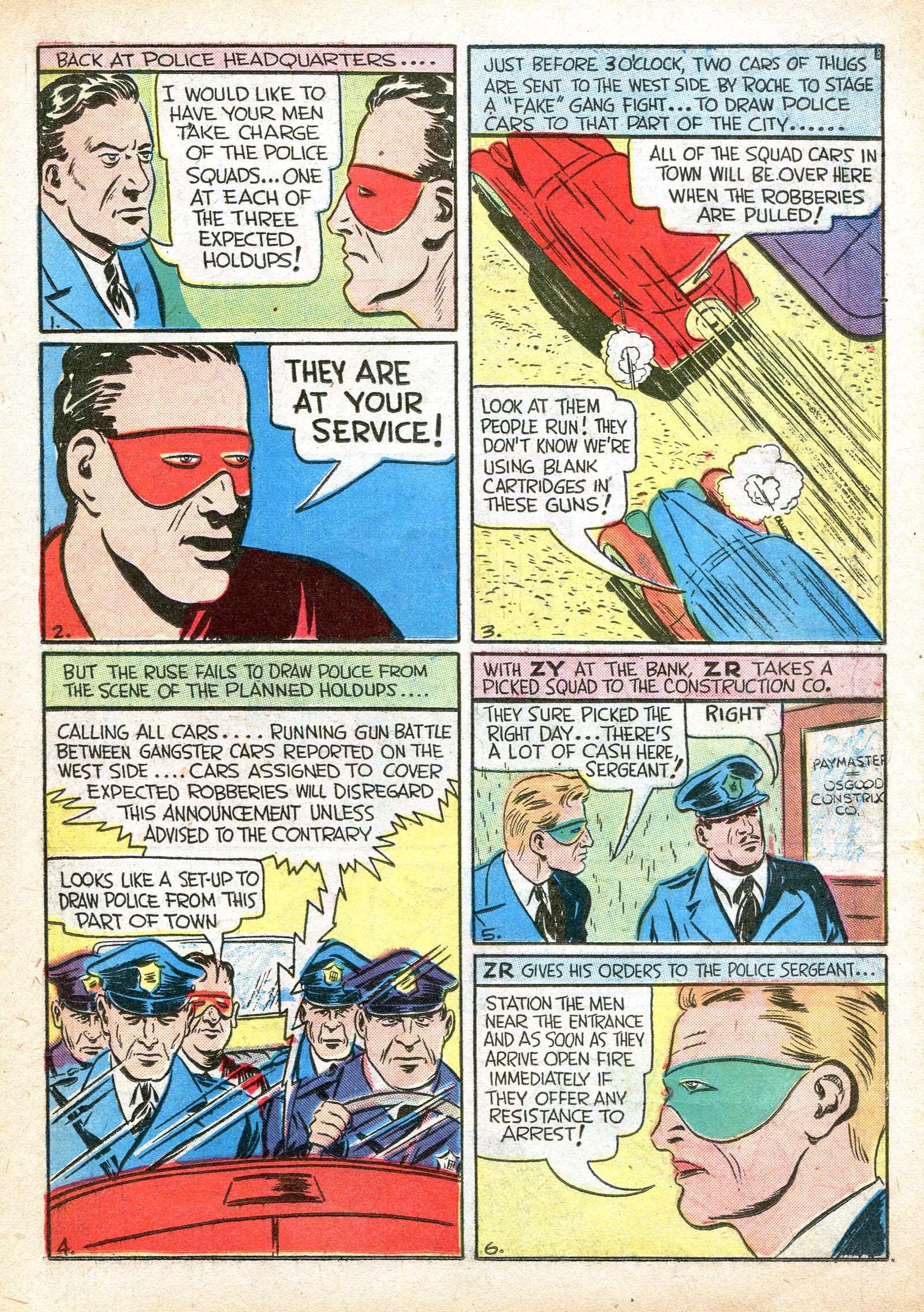 Read online Masked Marvel comic -  Issue #3 - 27