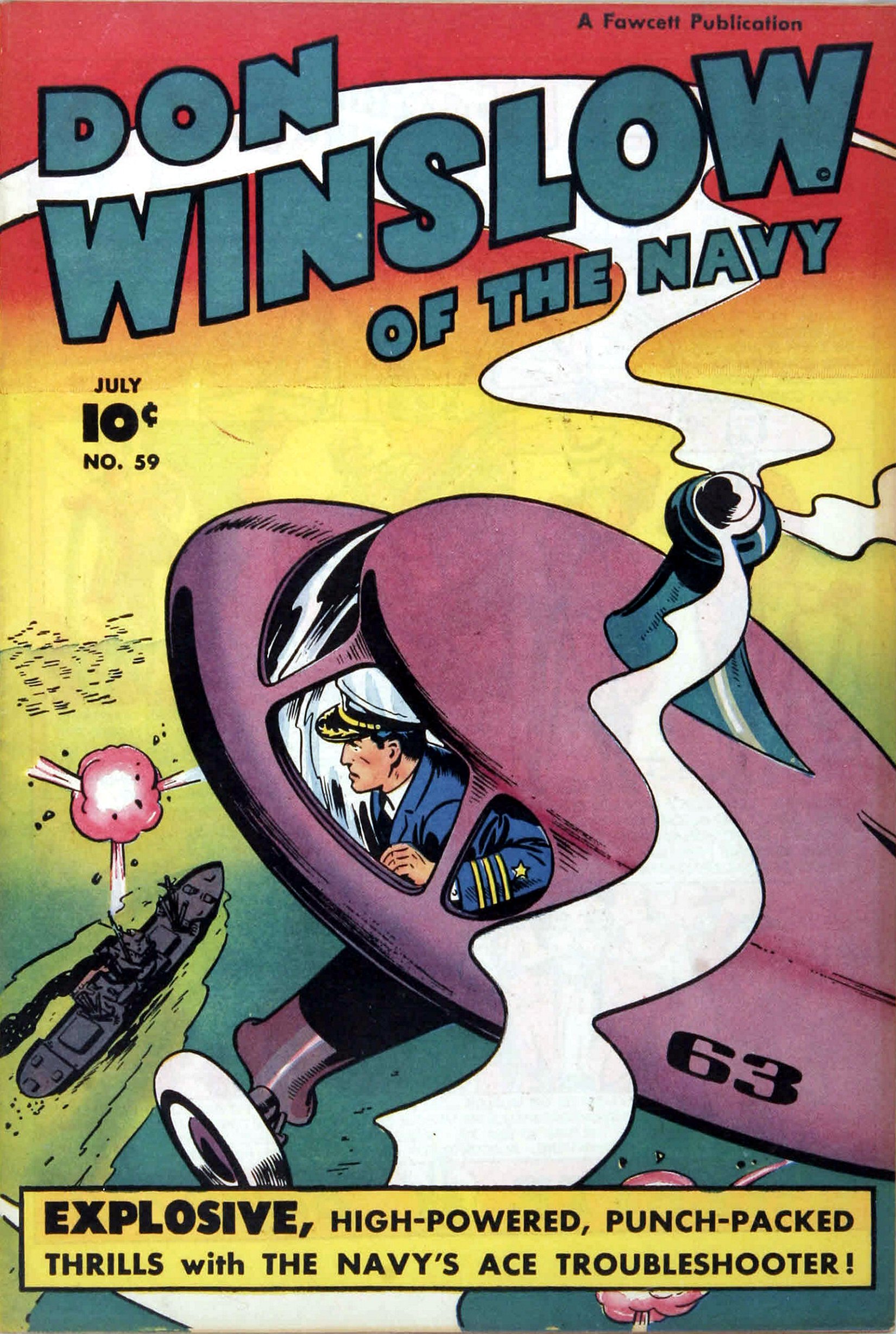 Read online Don Winslow of the Navy comic -  Issue #59 - 1