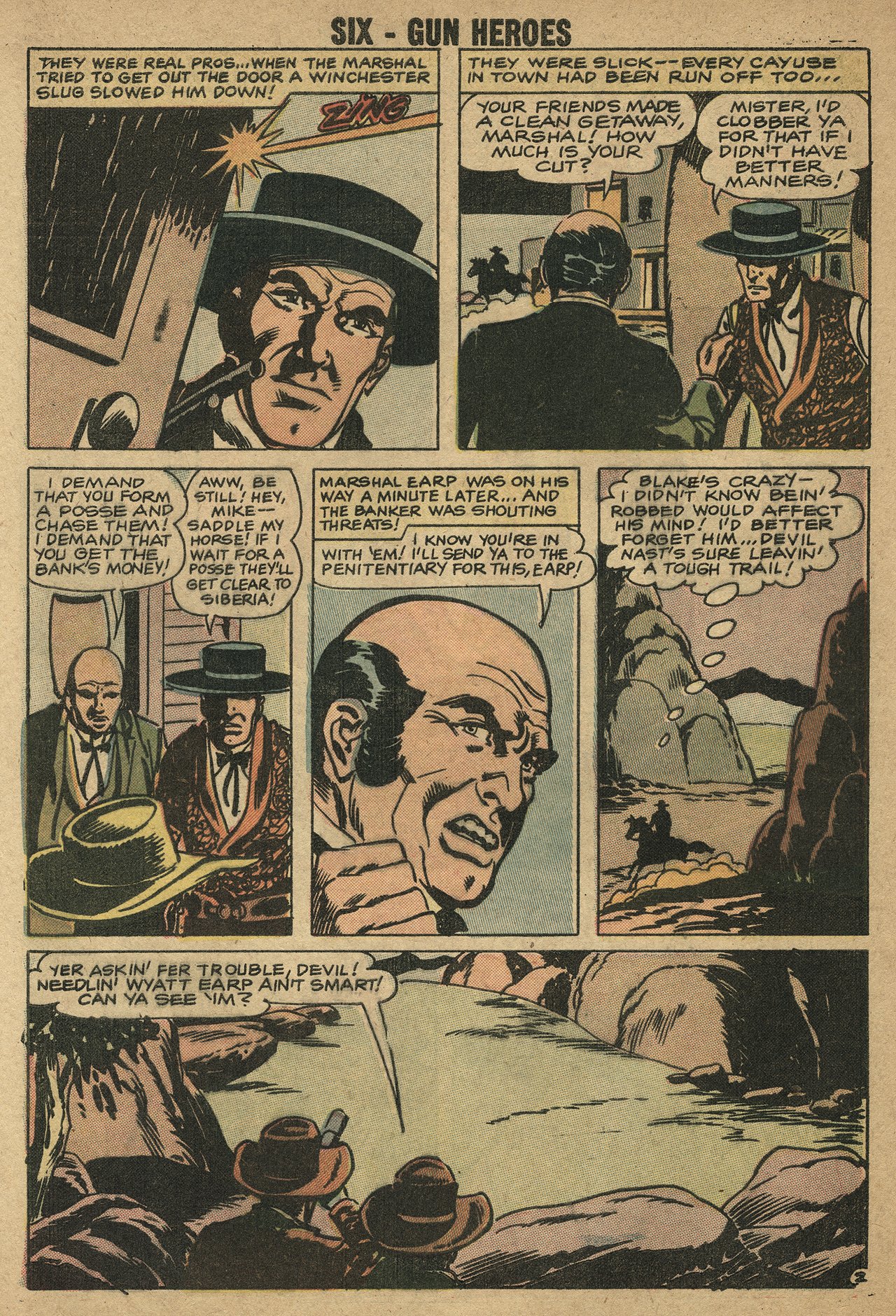 Read online Six-Gun Heroes comic -  Issue #50 - 27