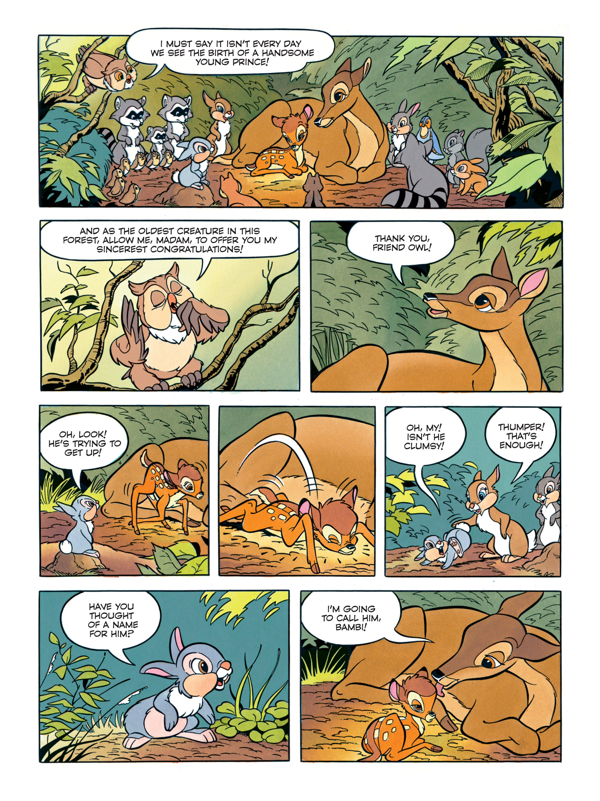 Read online Bambi comic -  Issue # Full - 4