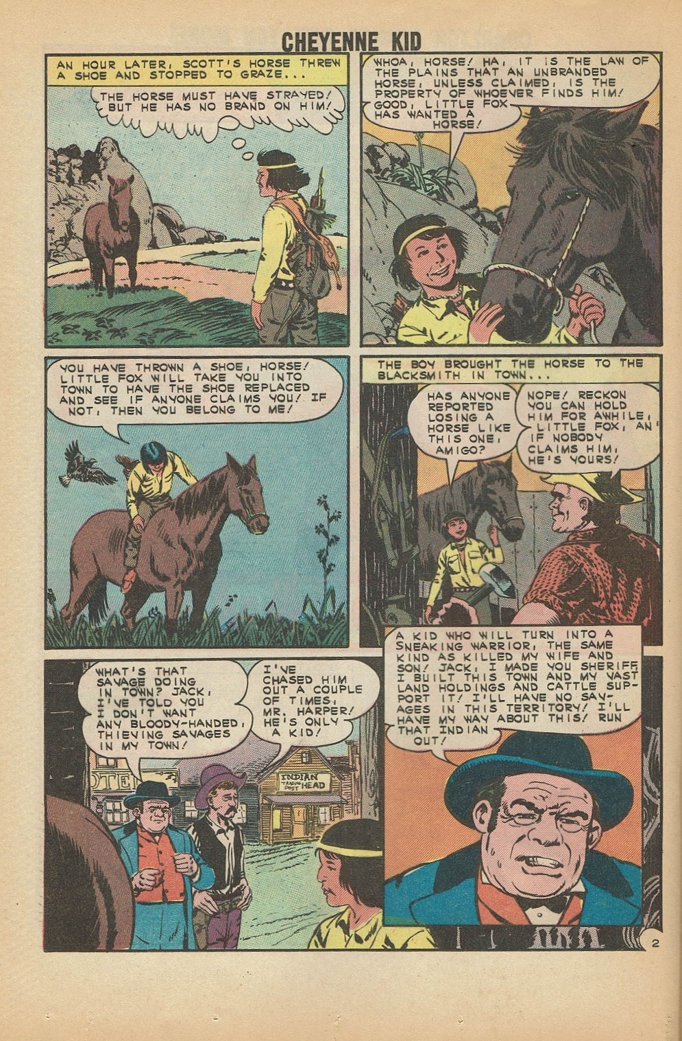 Read online Cheyenne Kid comic -  Issue #41 - 20