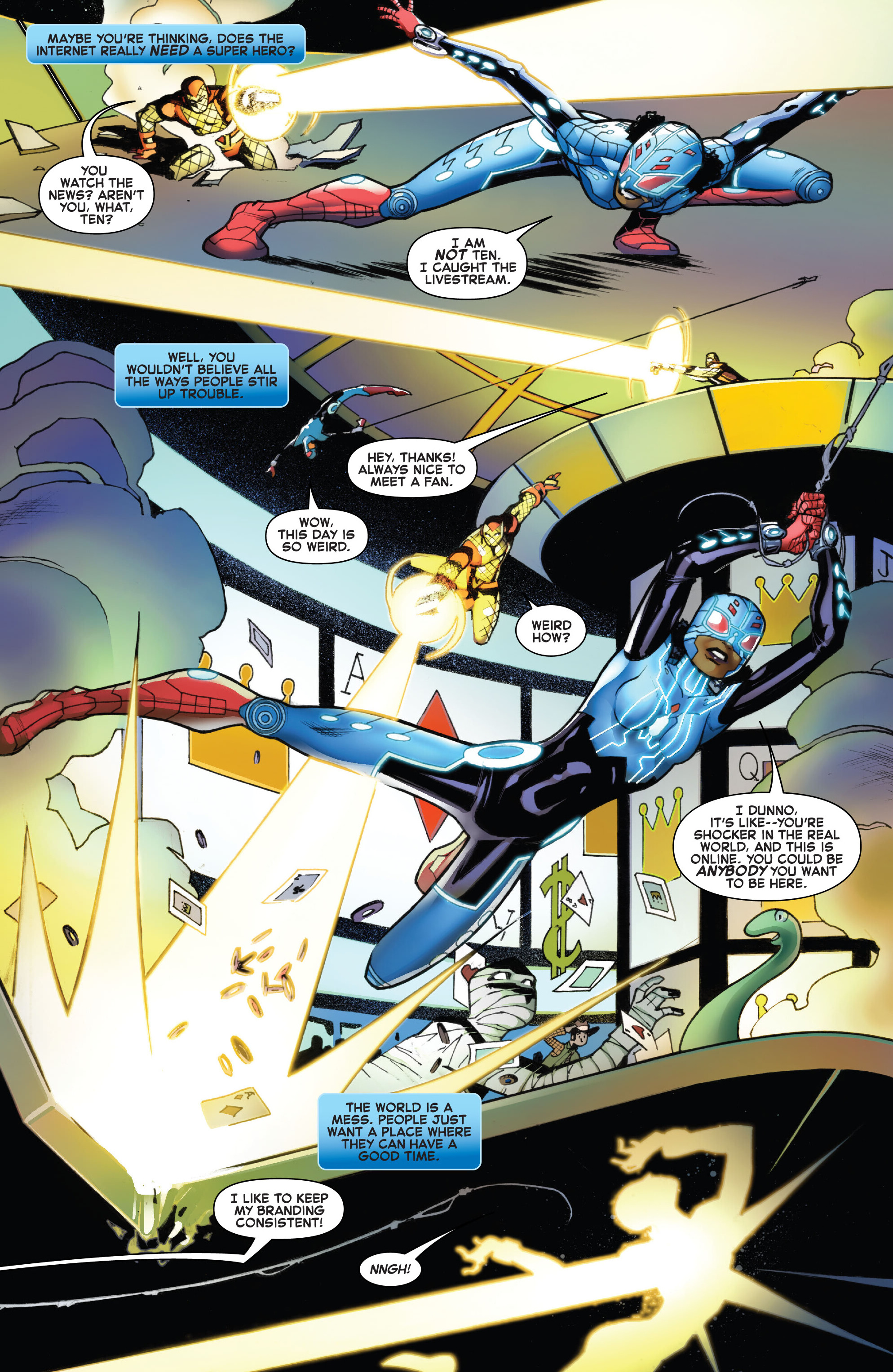 Read online Edge of Spider-Verse (2024) comic -  Issue #1 - 24