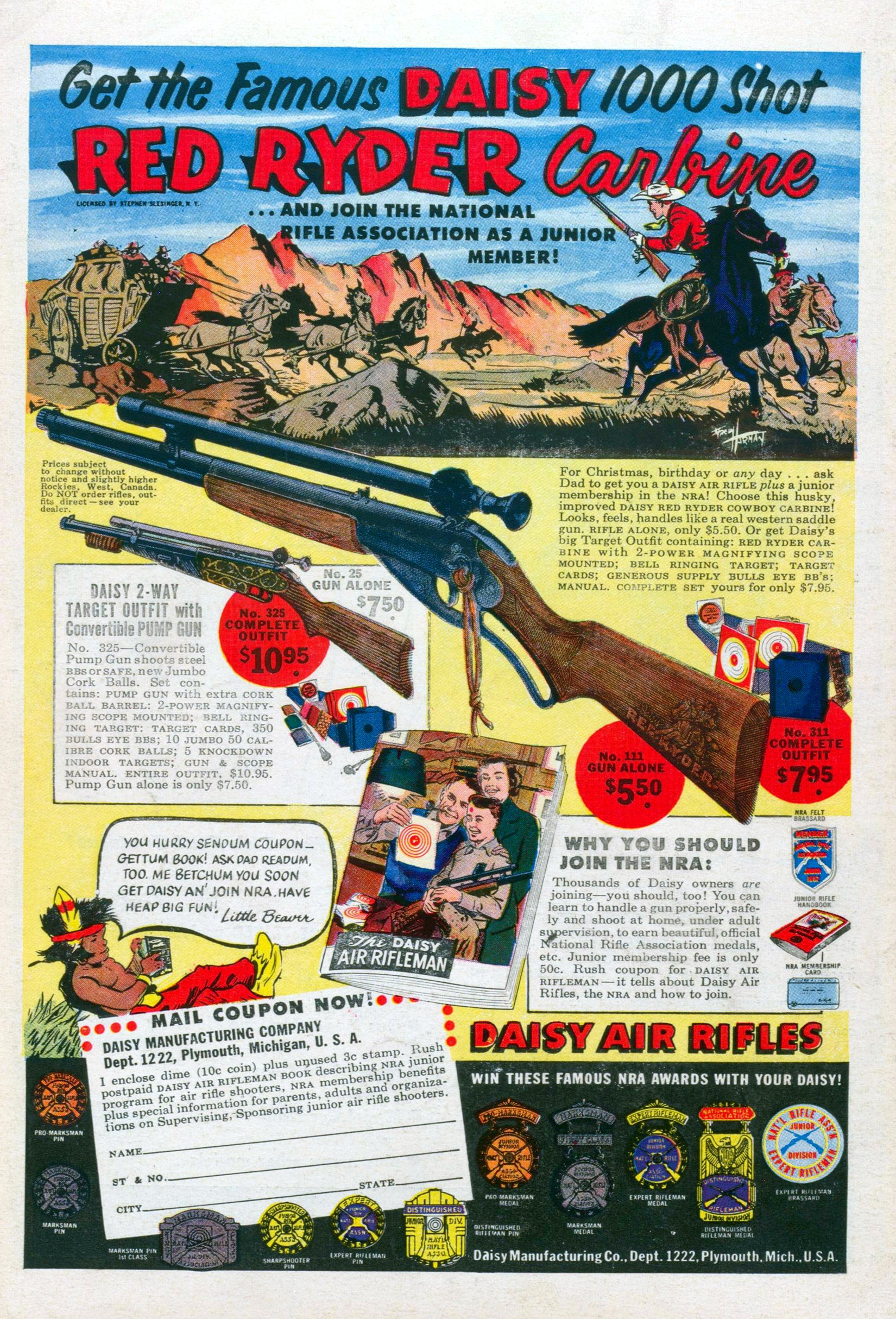 Read online Lash Larue Western (1949) comic -  Issue #25 - 36
