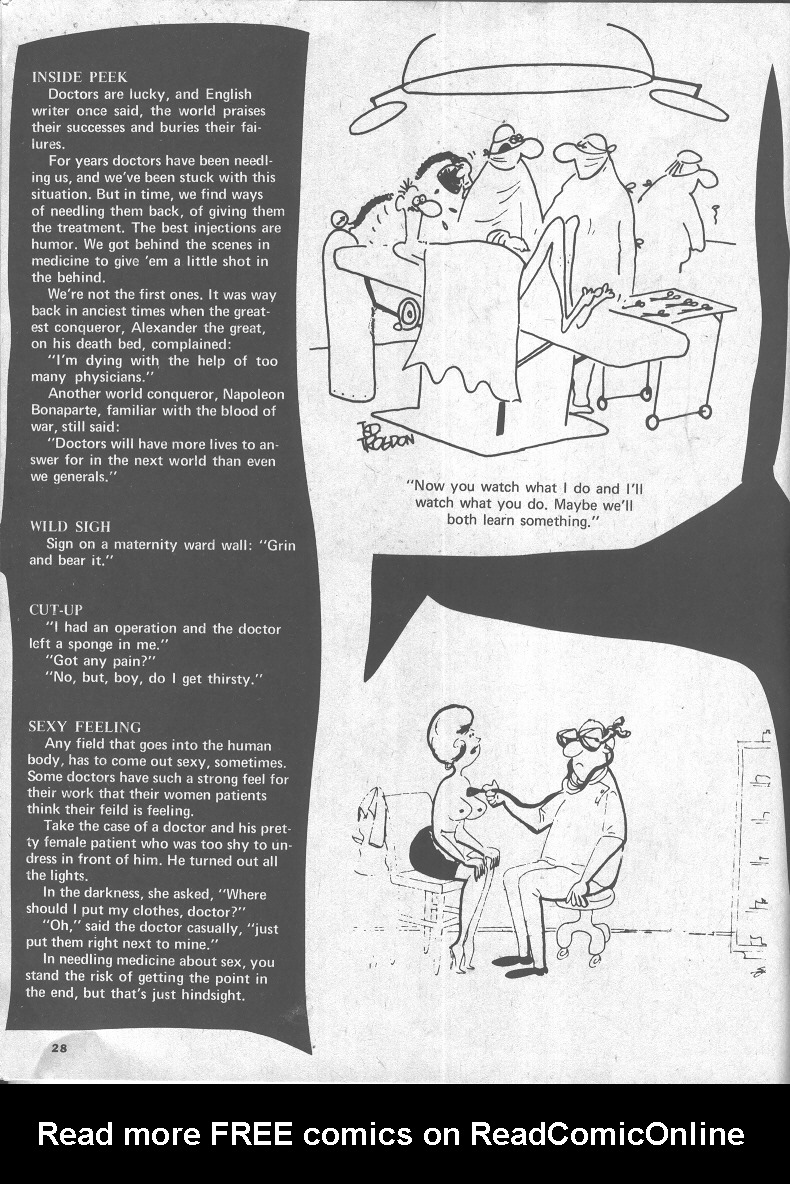 Read online Cartoons and Gags comic -  Issue #81 - 28