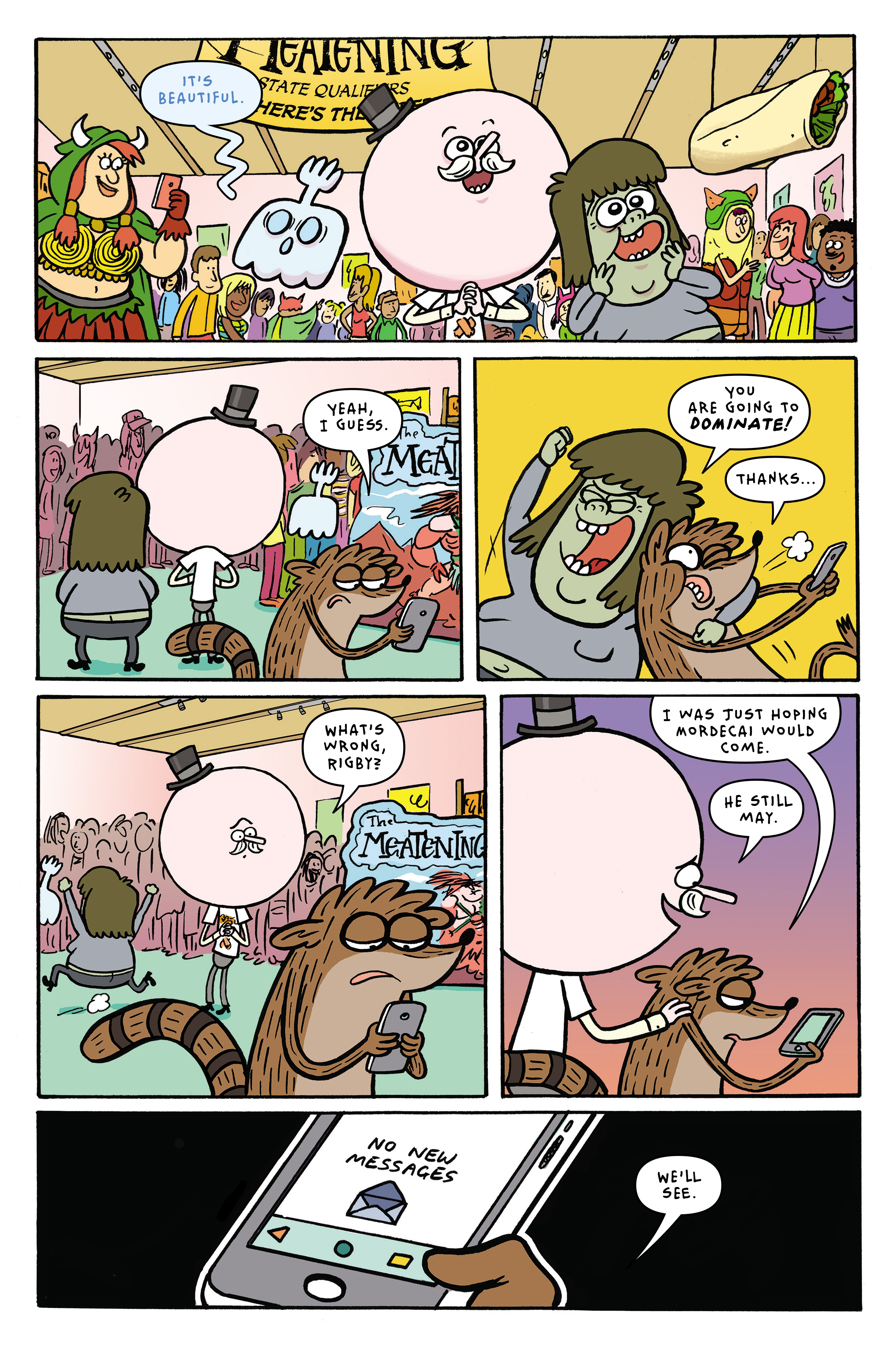 Read online Regular Show: The Meatening comic -  Issue # TPB - 56