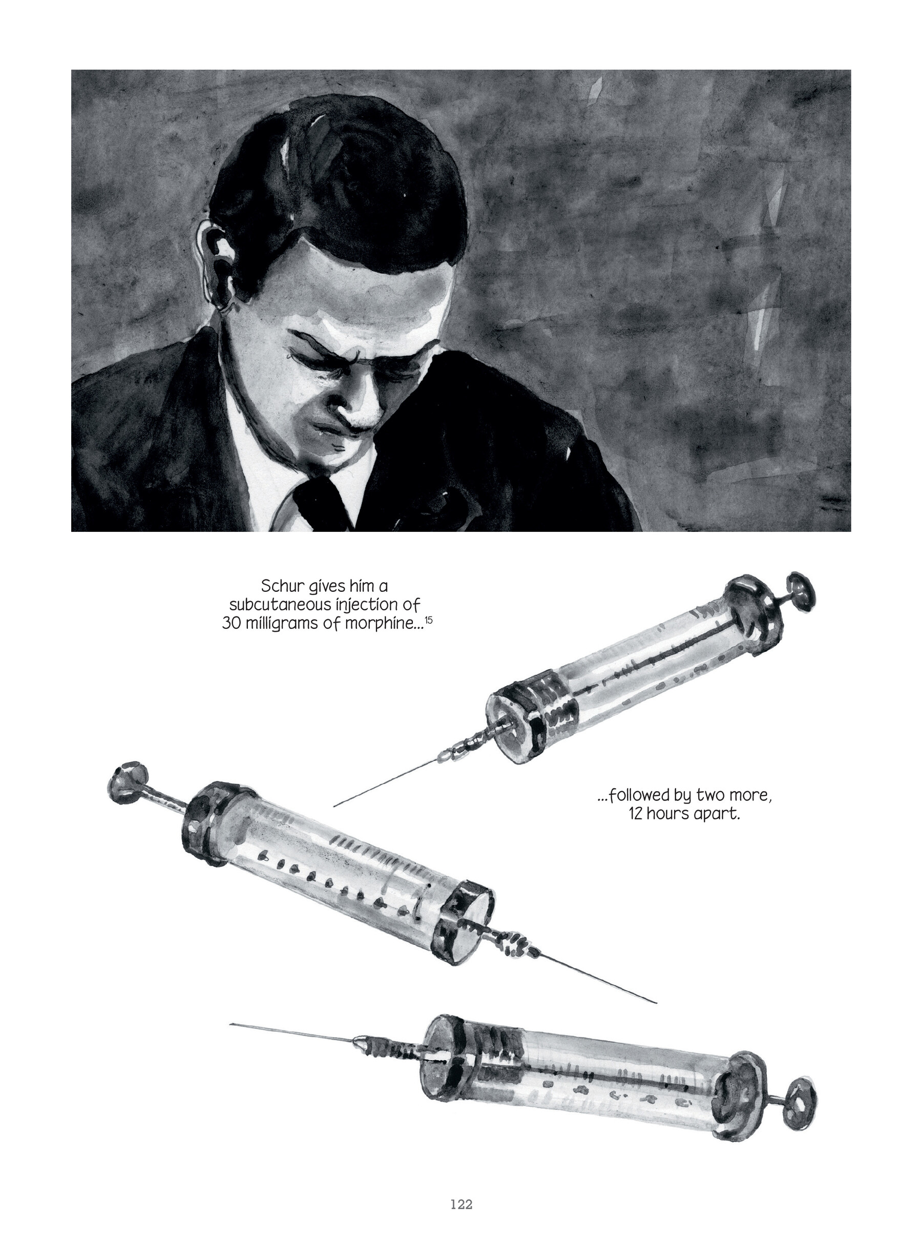 Read online Through Clouds of Smoke: Freud's Final Days comic -  Issue # TPB - 120