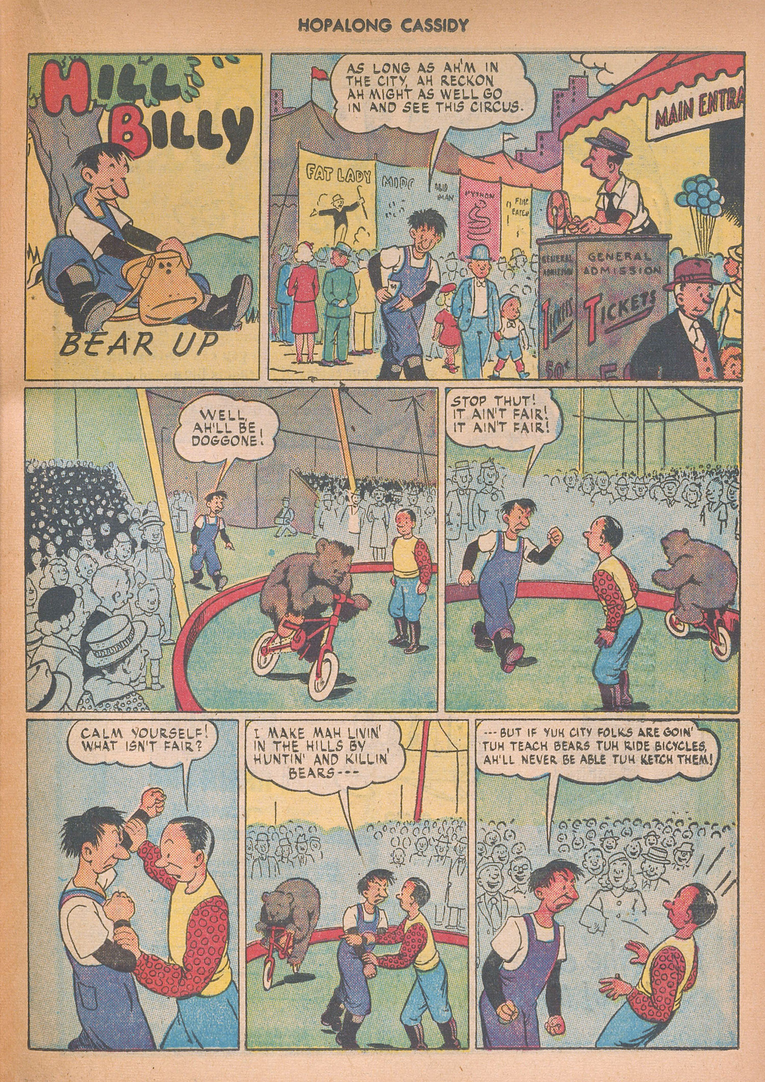 Read online Hopalong Cassidy comic -  Issue #6 - 35