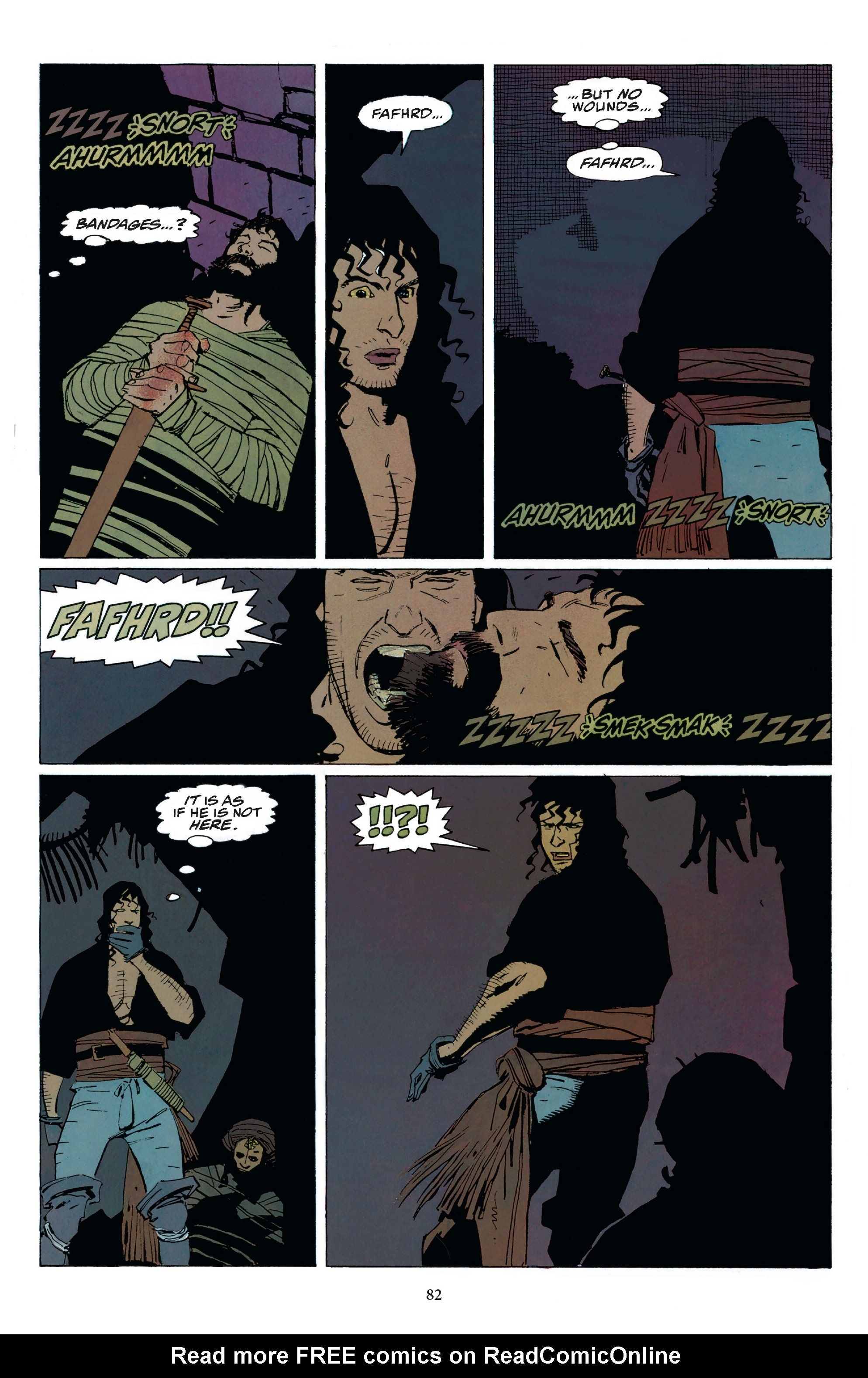 Read online Fafhrd and the Gray Mouser Omnibus comic -  Issue # TPB (Part 1) - 81