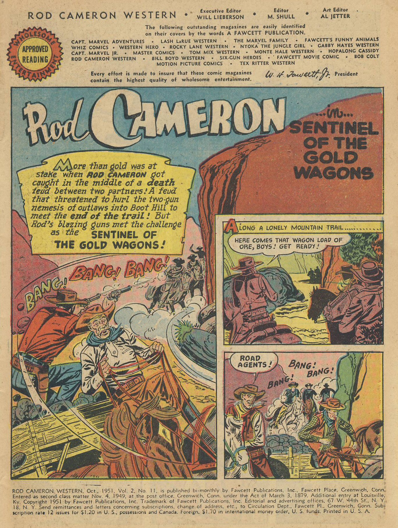Read online Rod Cameron Western comic -  Issue #11 - 3